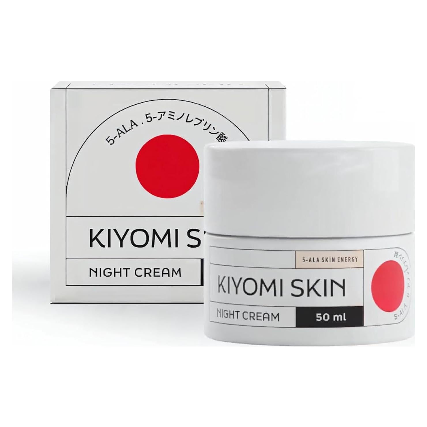 Crema Facial Nocturna Kiyomi Skin 50 ml - Hidratante 5-ALA