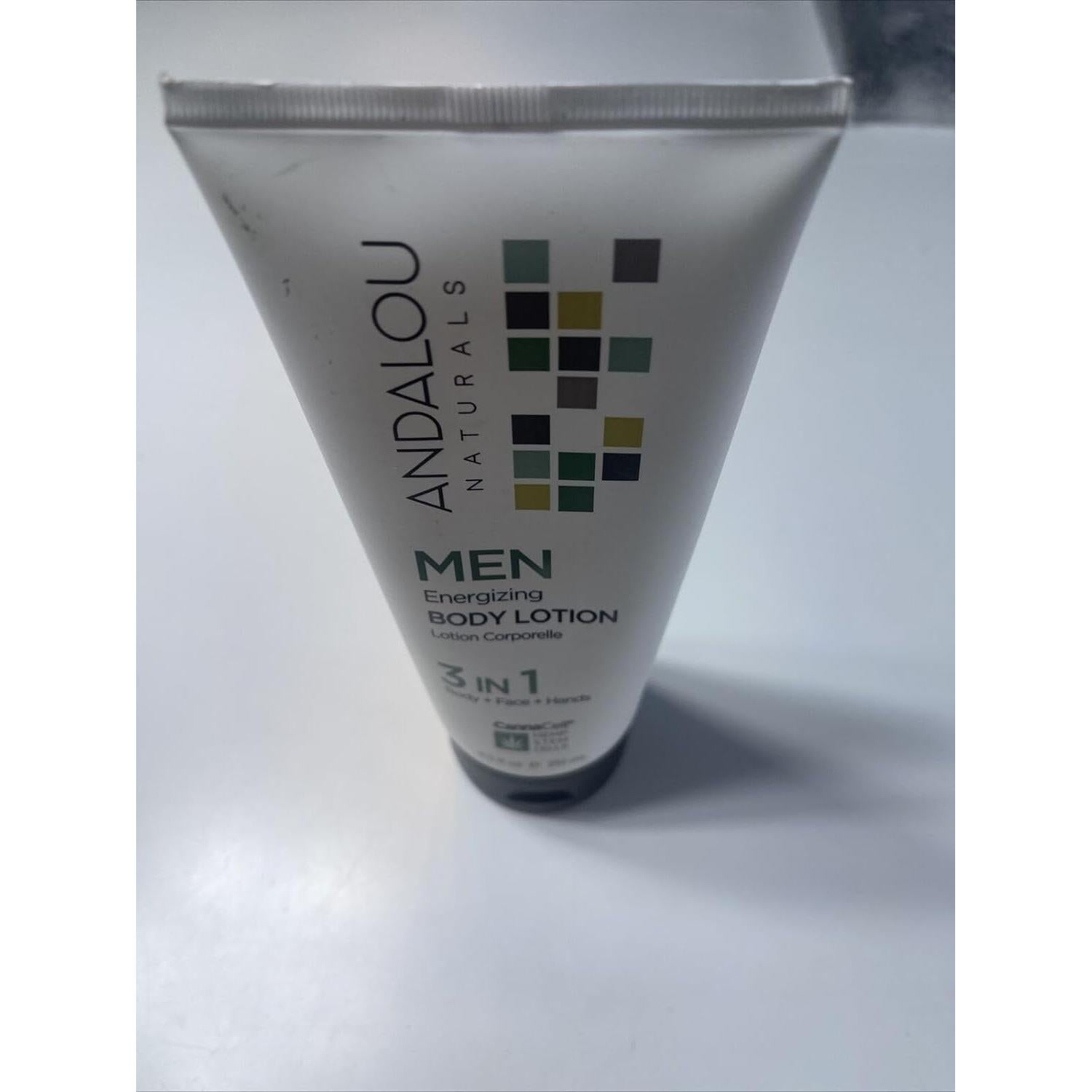 Loción Corporal Energizante para Hombres Andalou Naturals 240 ml