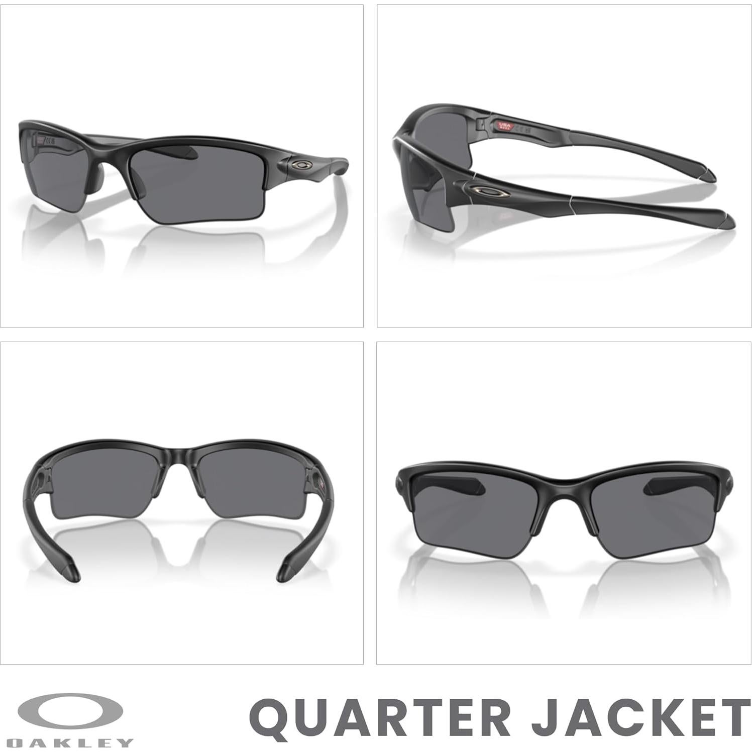 Gafas de sol Oakley Quarter Jacket para jóvenes + BUNDLE