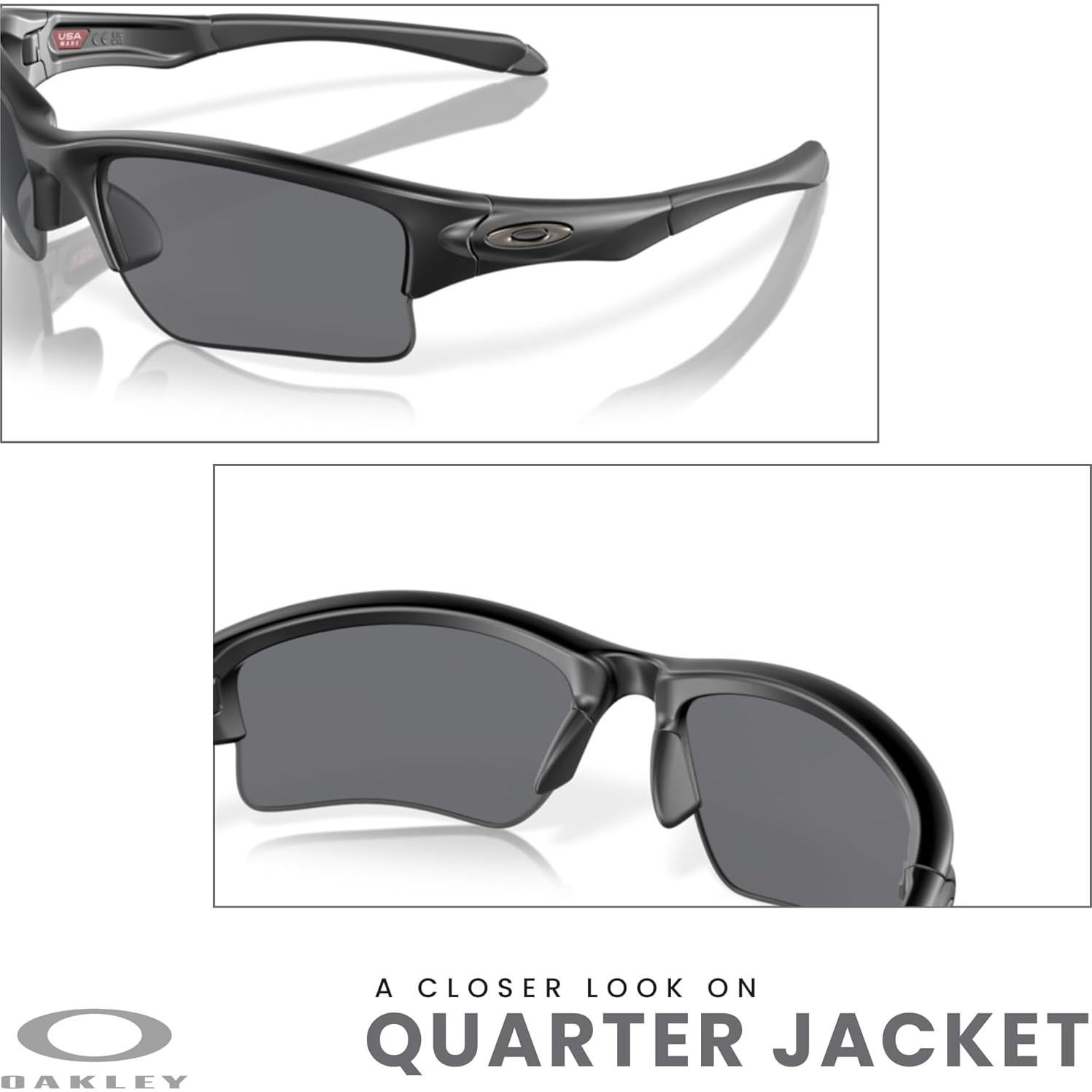 Gafas de sol Oakley Quarter Jacket para jóvenes + BUNDLE