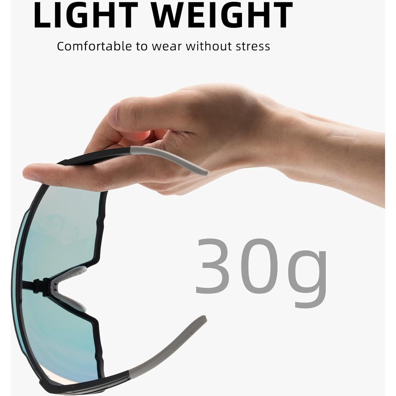 Gafas de sol deportivas ROCKBROS fotoquímicas UV400