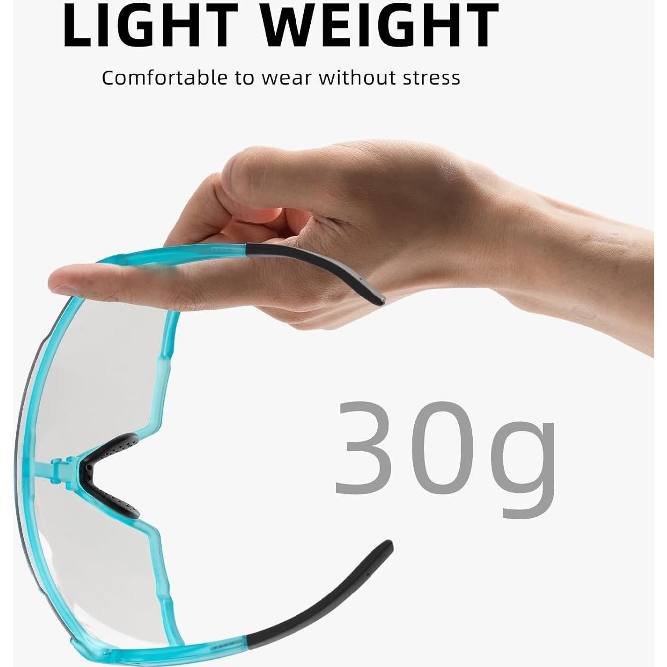 Gafas de sol ROCKBROS fotochromáticas UV400 ligeras unisex