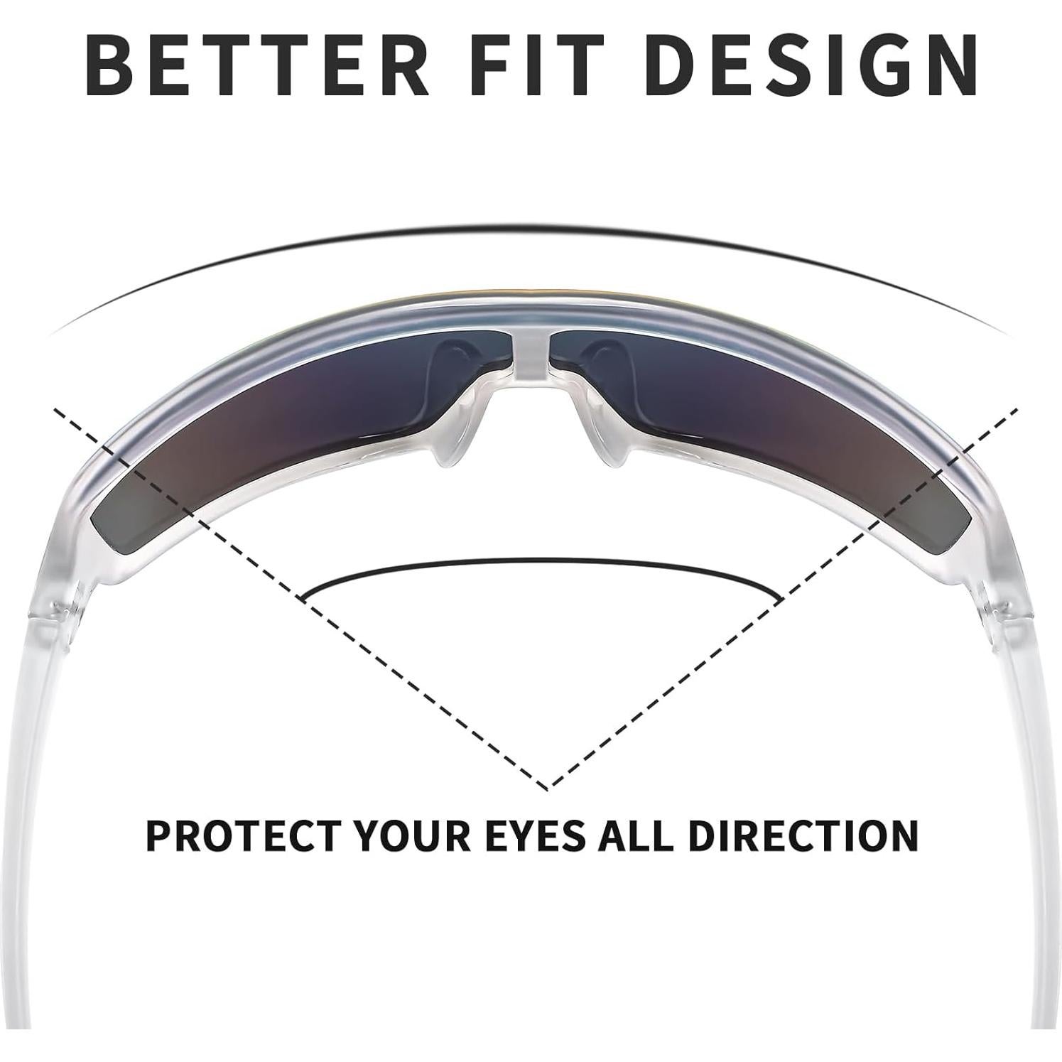 Gafas de Sol FEISEDY UV400 para Deportes al Aire Libre