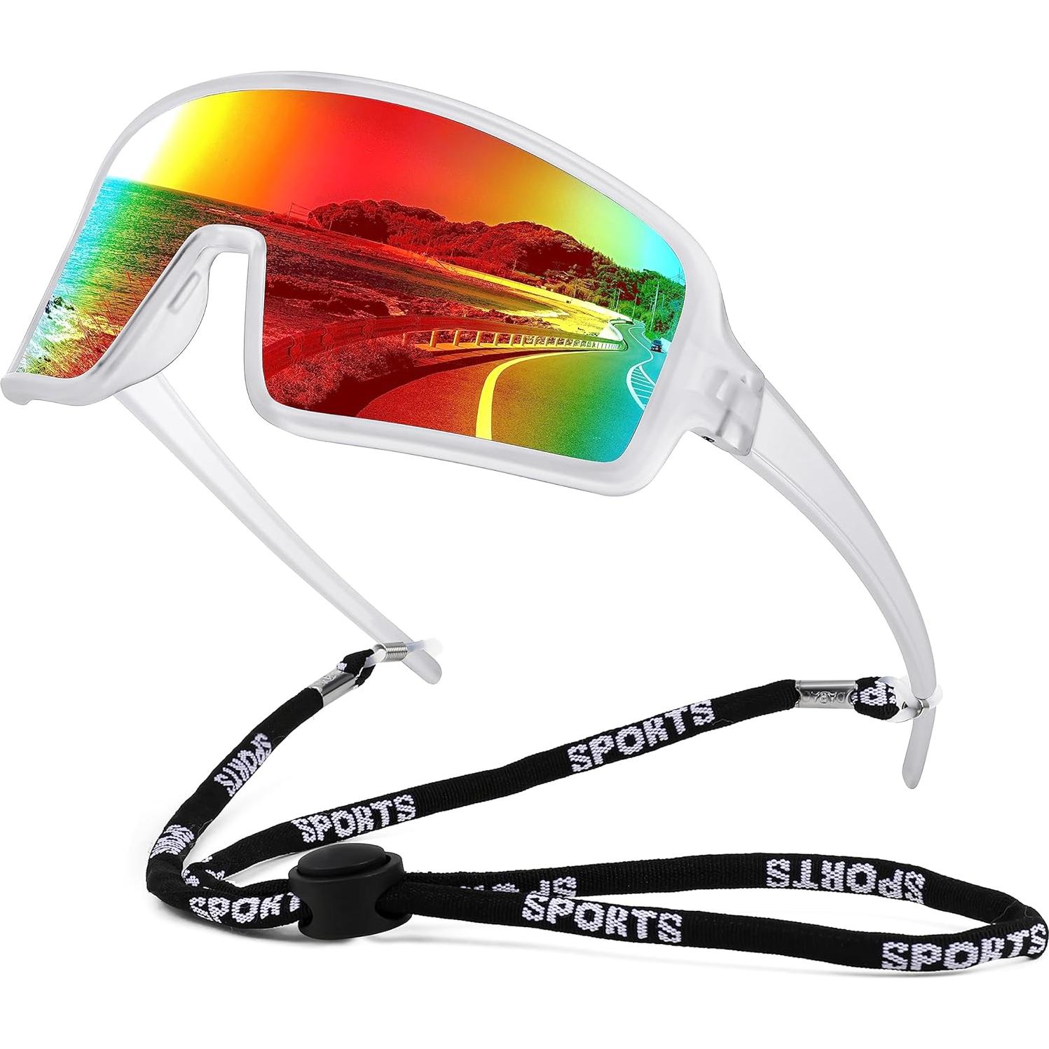 Gafas de Sol Deportivas FEISEDY UV400 para Hombres y Mujeres