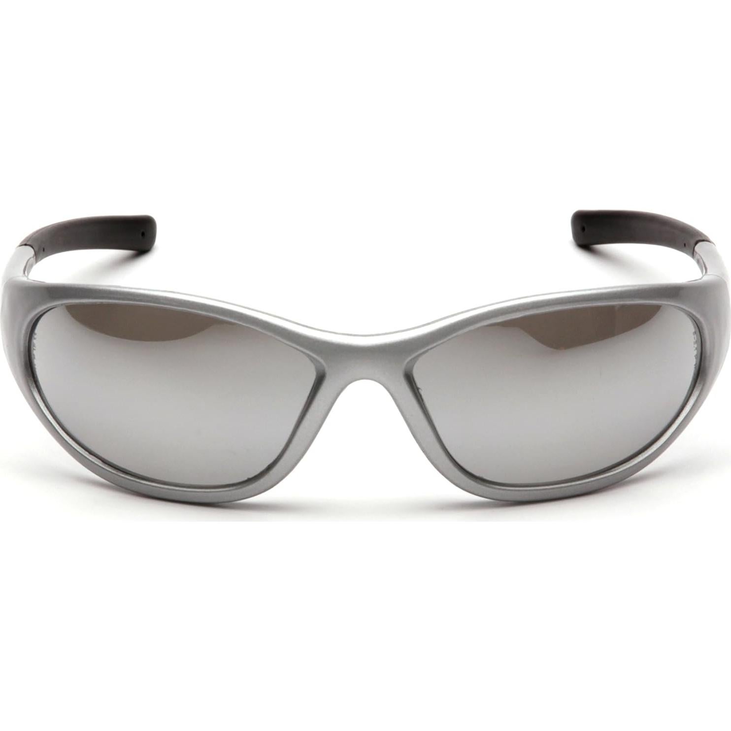 Gafas de seguridad Pyramex Zone II Marco plateado Lente gris