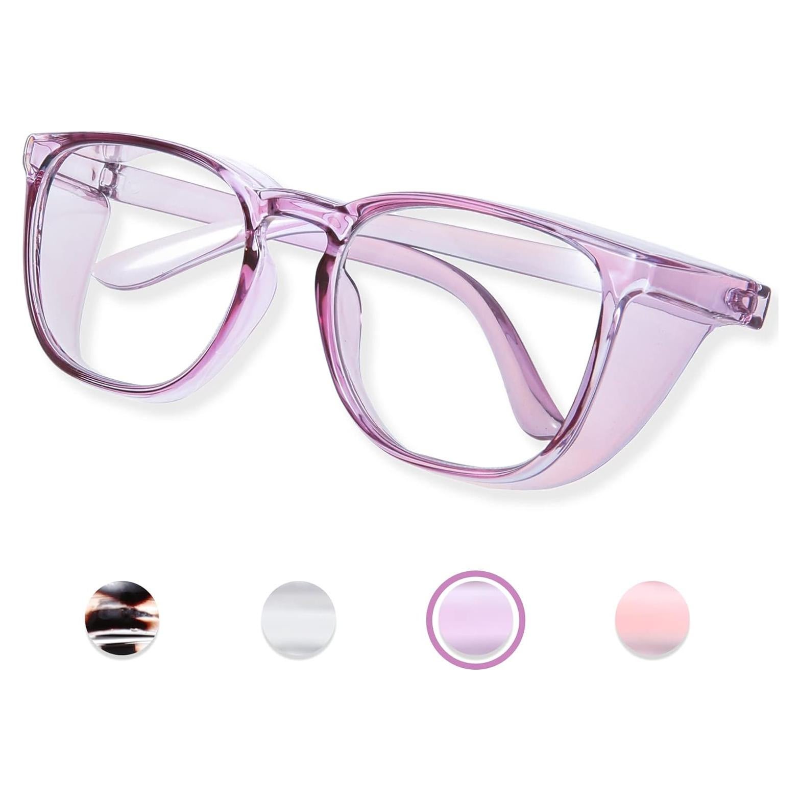 Gafas de seguridad JOOHOO UV400 antiempañante para mujeres