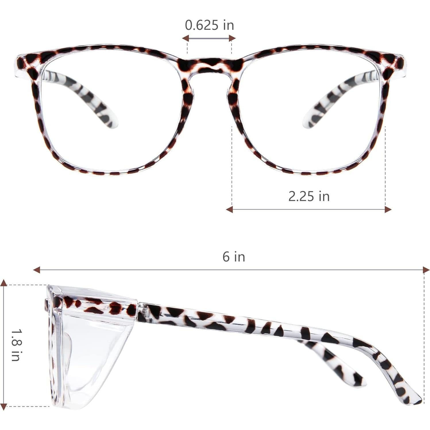 Gafas de seguridad JOOHOO UV400 antiempañantes para mujeres