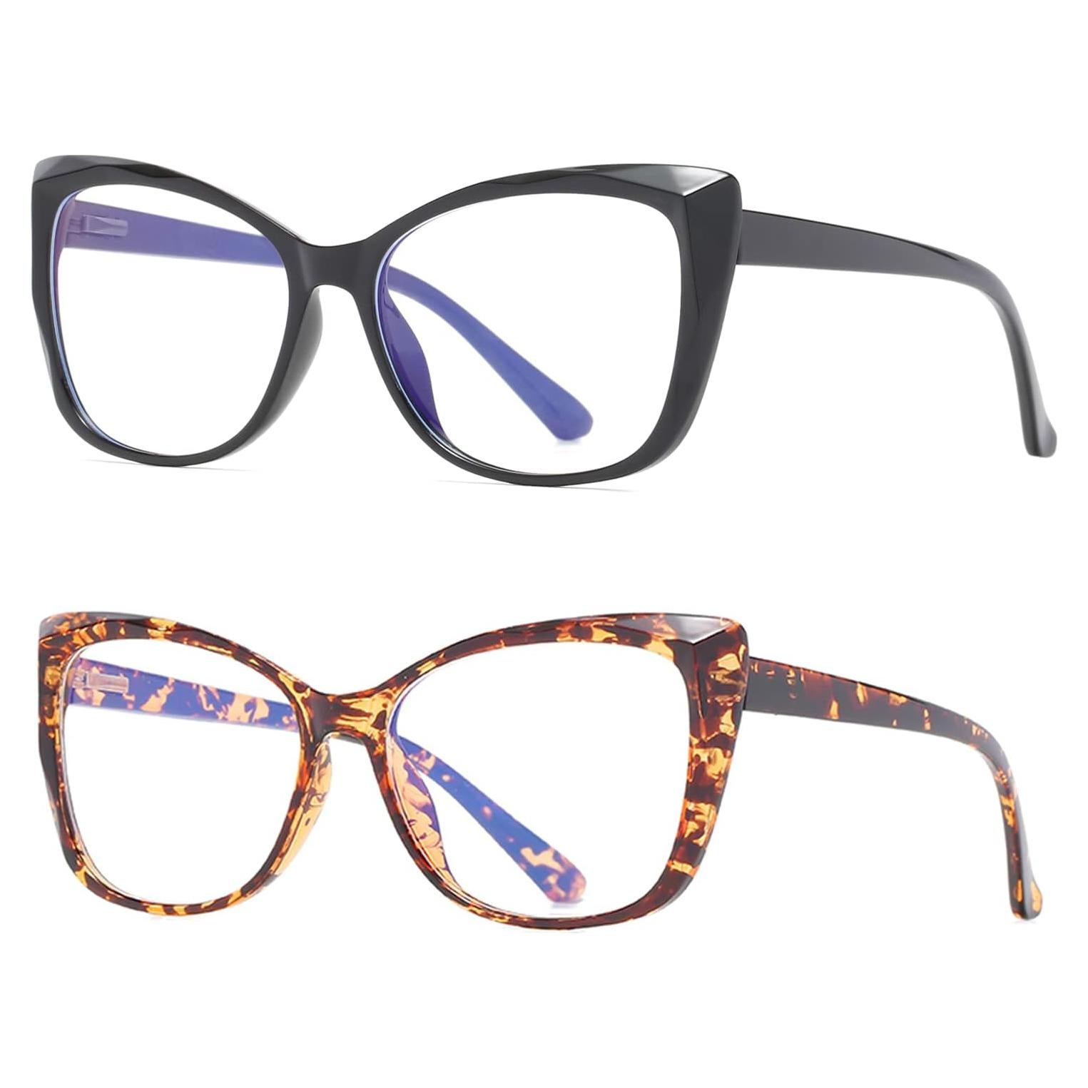 Gafas de Lectura OWTXIS Paquete de 2 Estilo Ojo de Gato 1.0x