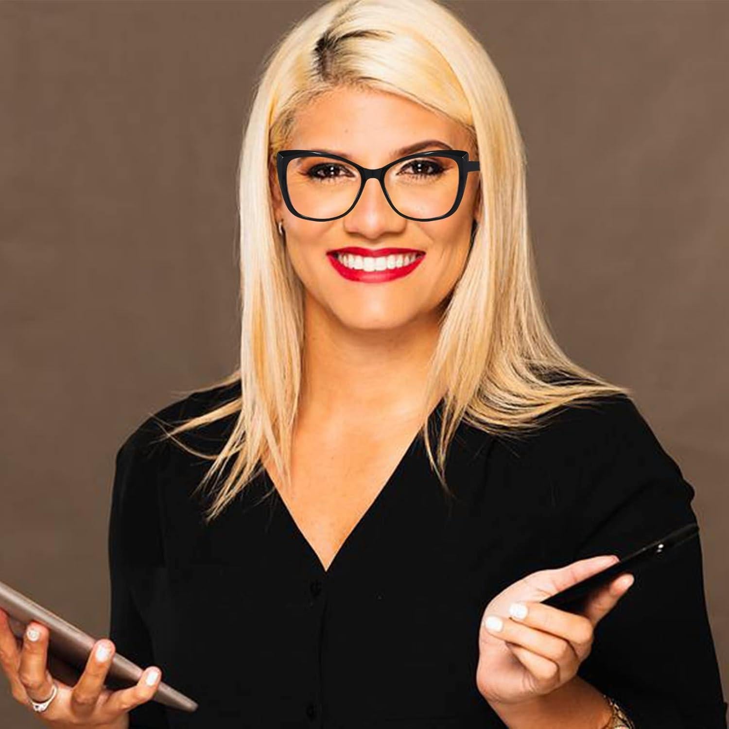 Gafas de Lectura OWTXIS Paquete de 2 Estilo Ojo de Gato 1.0x