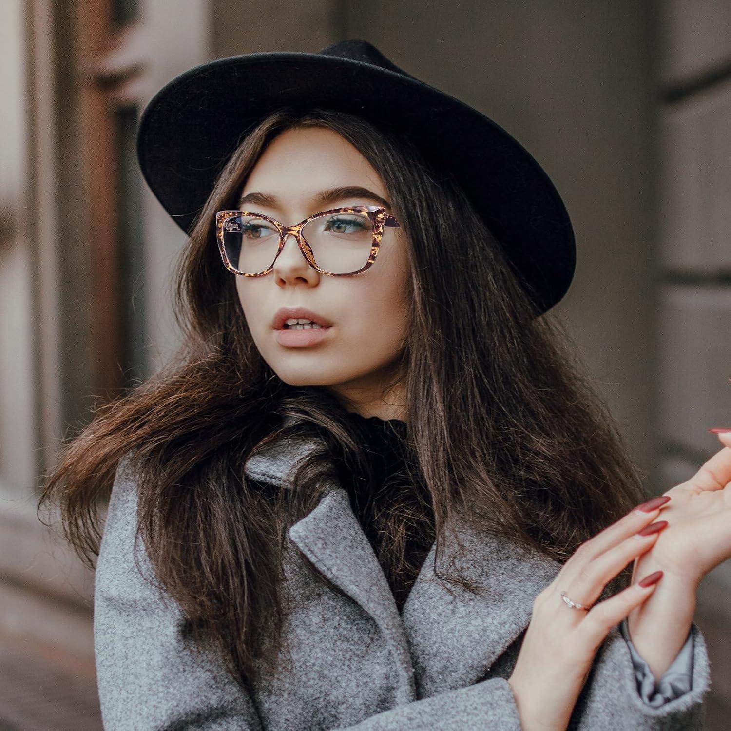 Gafas de Lectura OWTXIS Paquete de 2 Estilo Ojo de Gato 1.0x