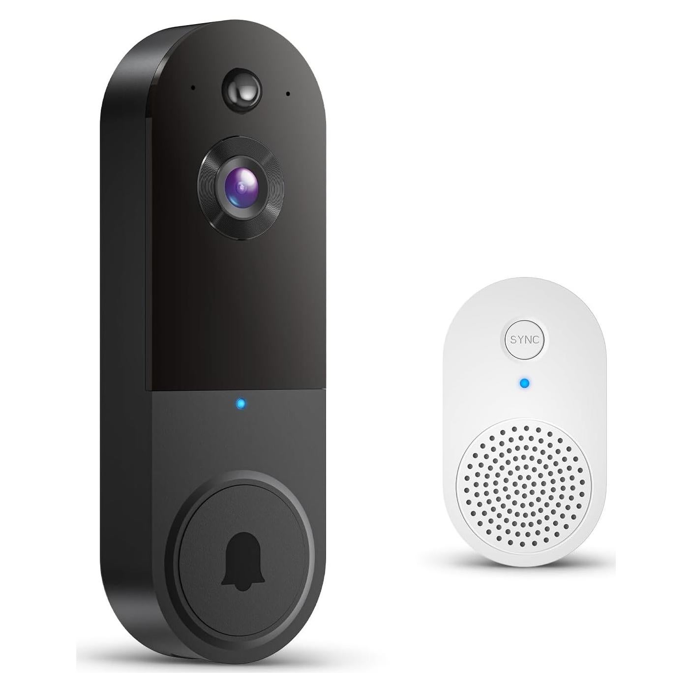 Cámara Timbre Video Wi-Fi Shenzhen Puge 1080p Visión Nocturna