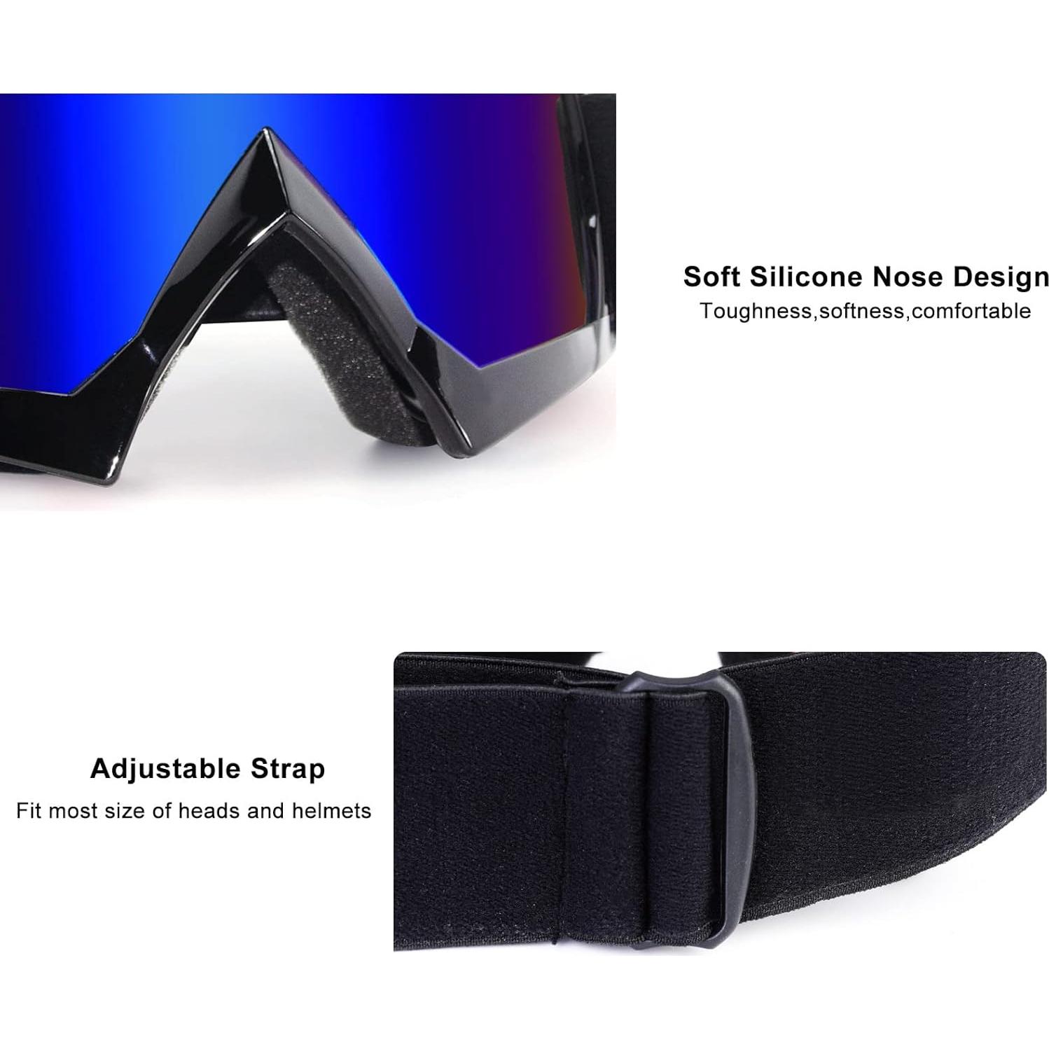 Gafas de Motocross ZukMi - Anti Rayones y Ajustables