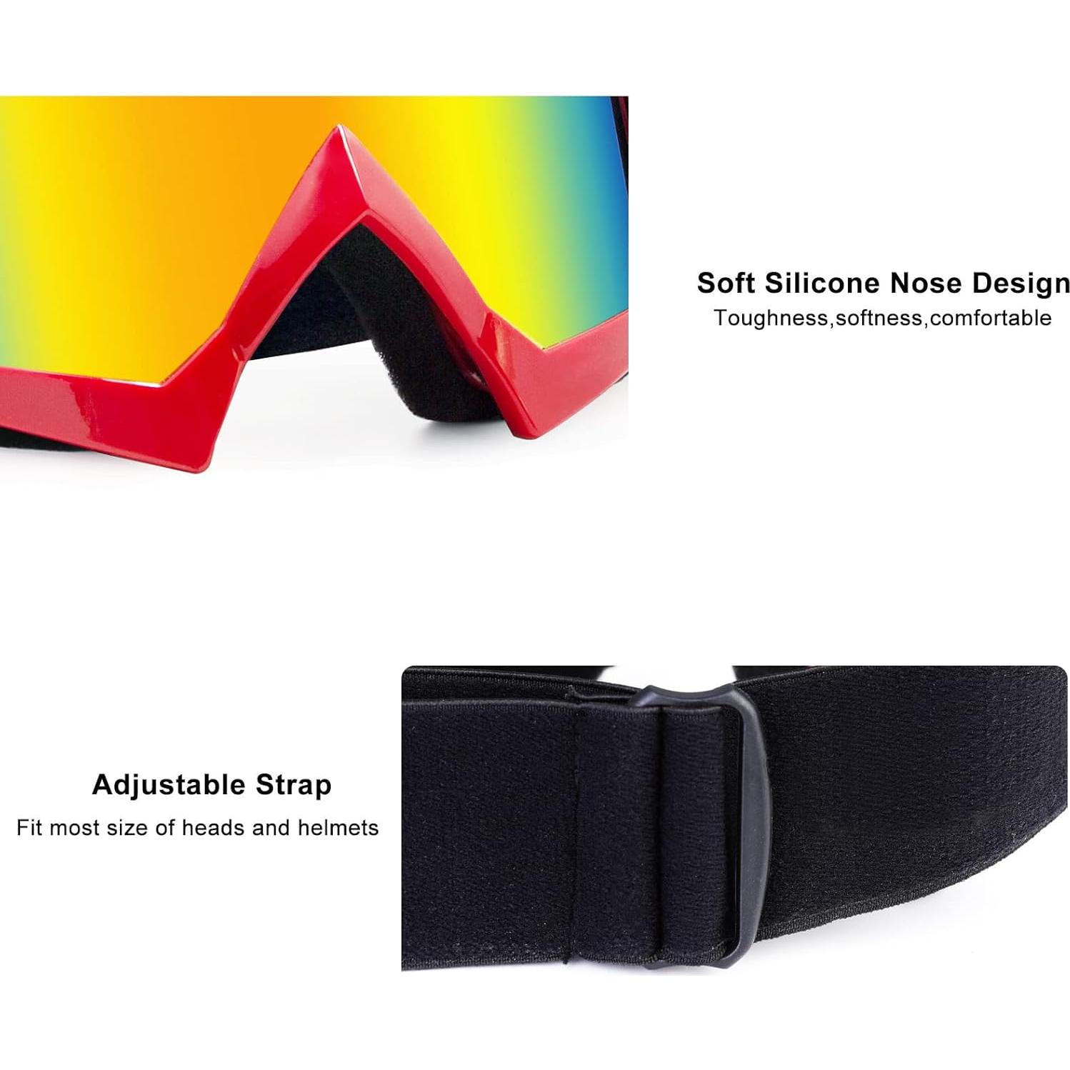 Gafas de Motocross ZukMi Unisex con Lente Anti Rayones