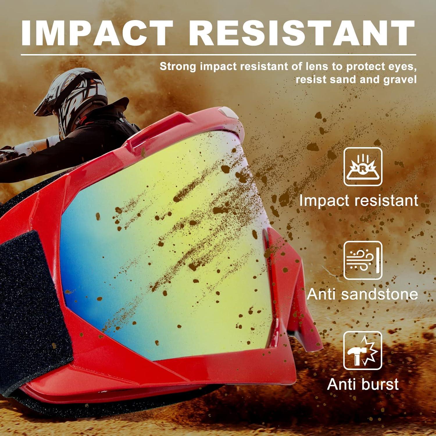 Gafas de Motocross ZukMi Unisex con Lente Anti Rayones