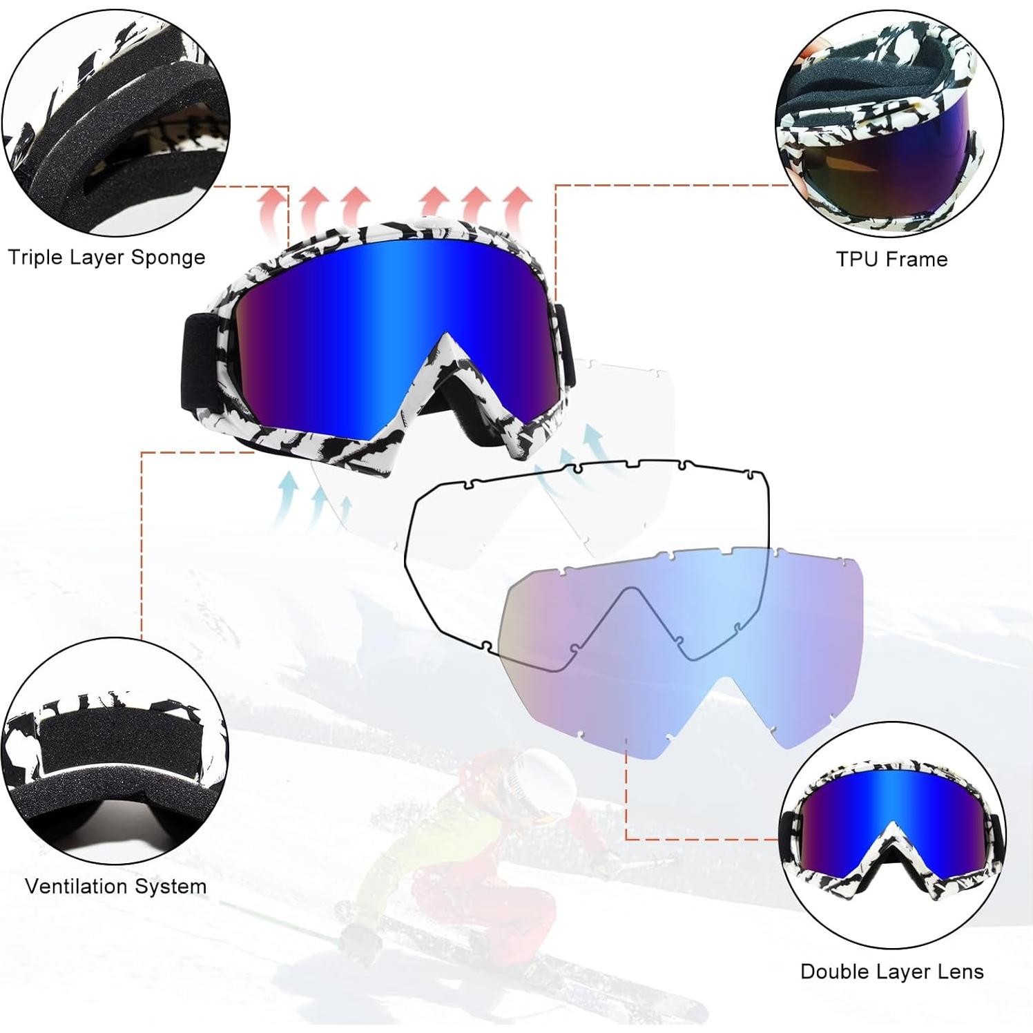 Gafas de Motocross ZukMi Adulto Unisex Off Road