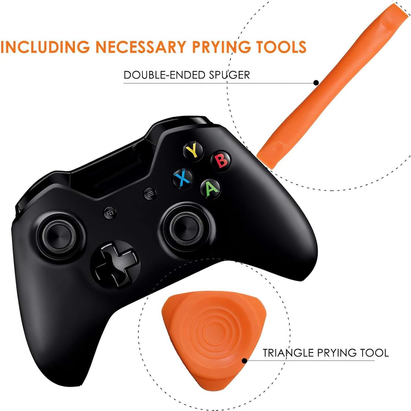 TOMSIN Reemplazo Thumbsticks para Xbox One/PS4 - 4 Pcs