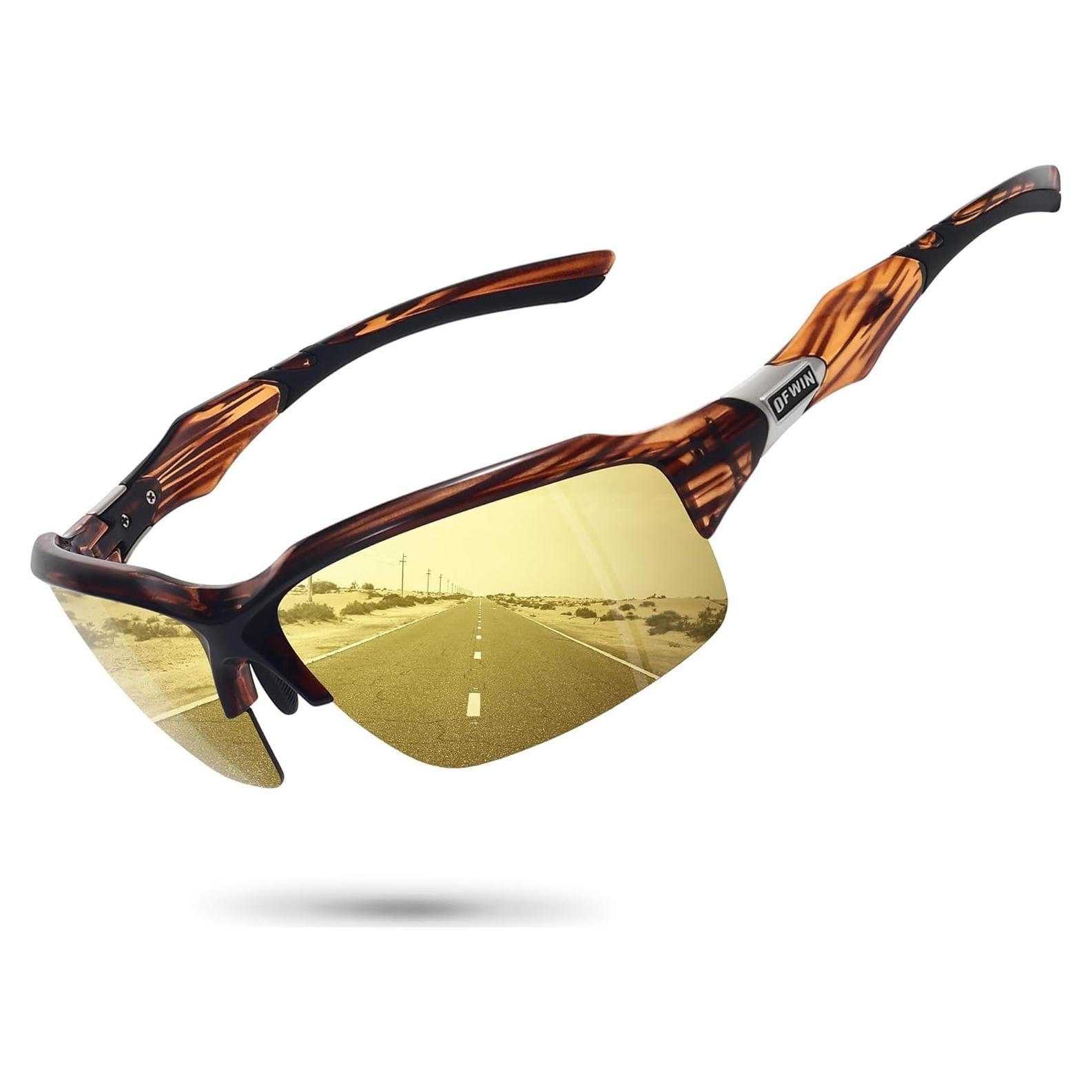 Gafas de sol deportivas UV400 Polarizadas Unisex 63mm