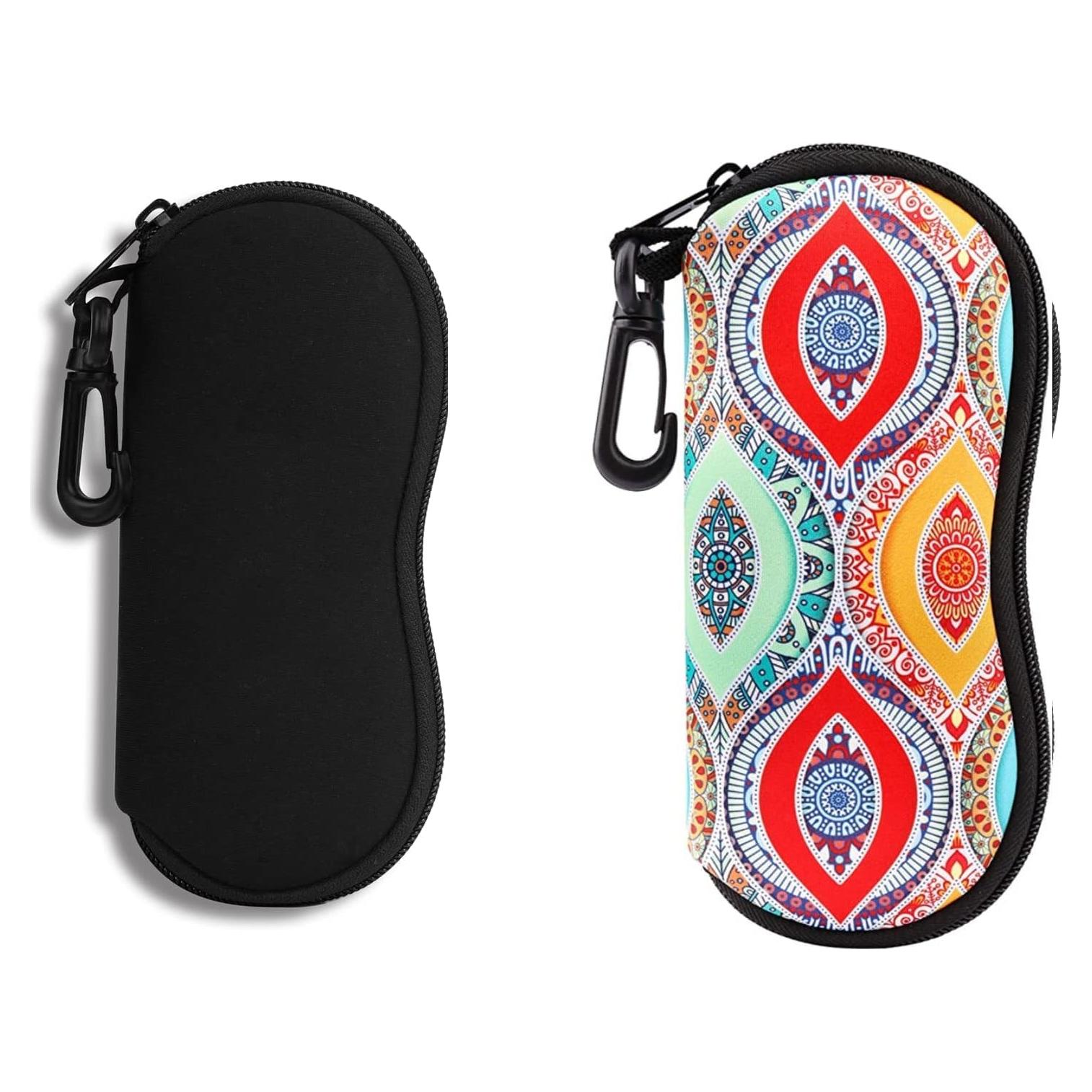 Funda de Gafas Hion Neopreno Ultra Ligera con Cierre y Clip