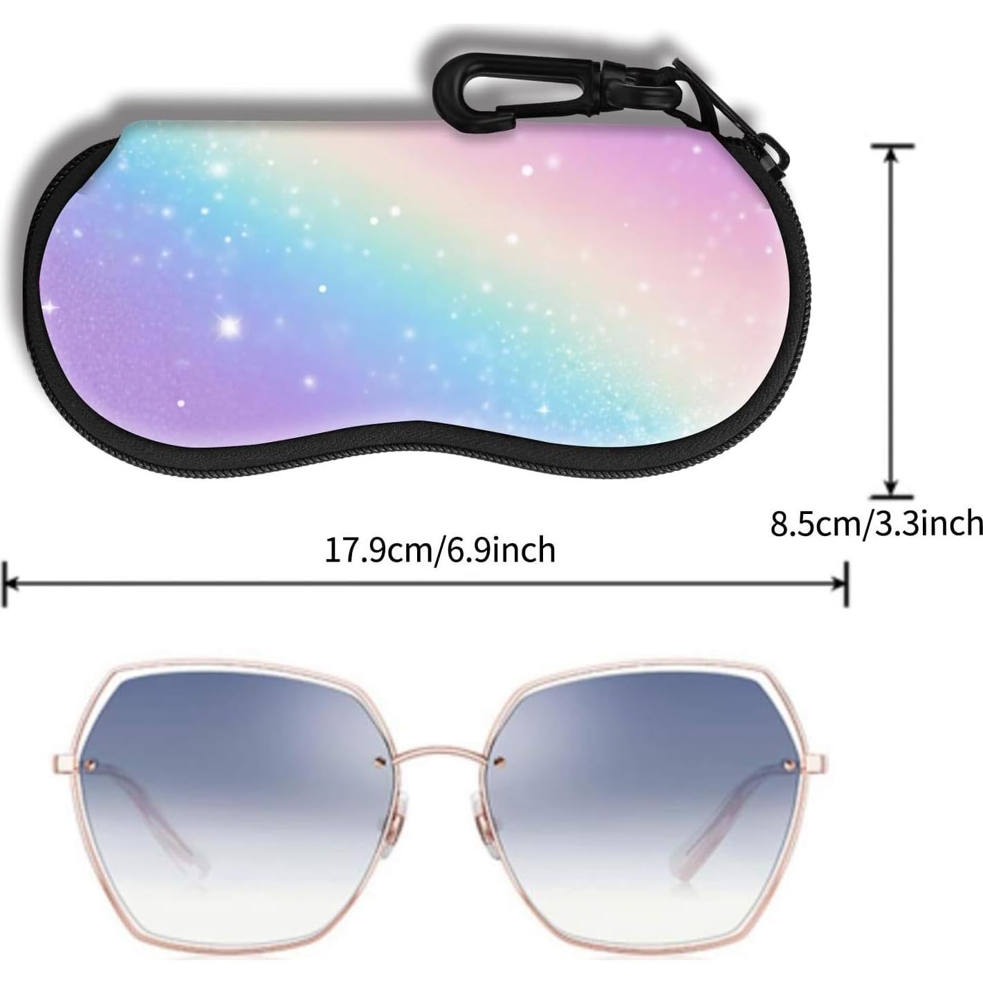 Funda de Gafas Hion Neopreno Ultra Ligera con Cierre y Clip