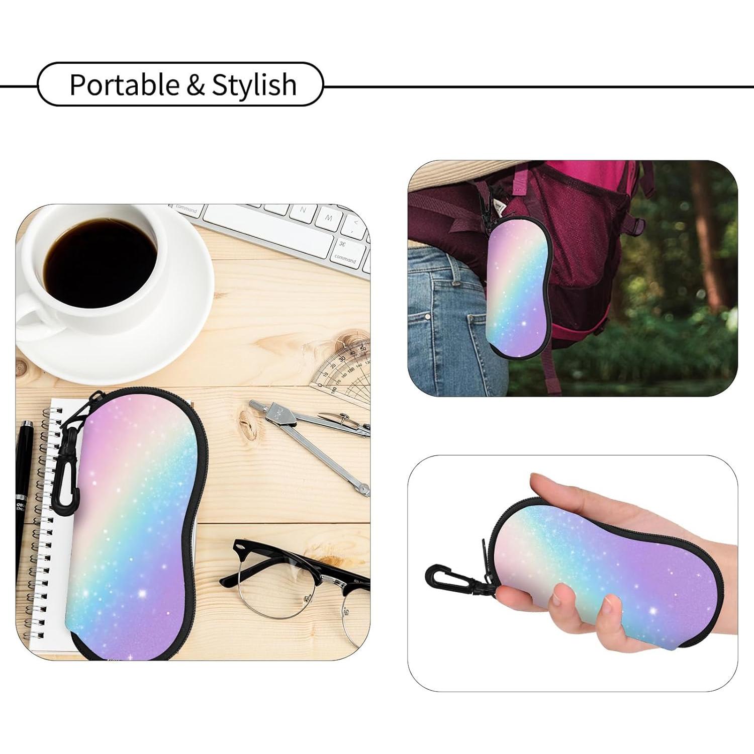 Funda de Gafas Hion Neopreno Ultra Ligera con Cierre y Clip