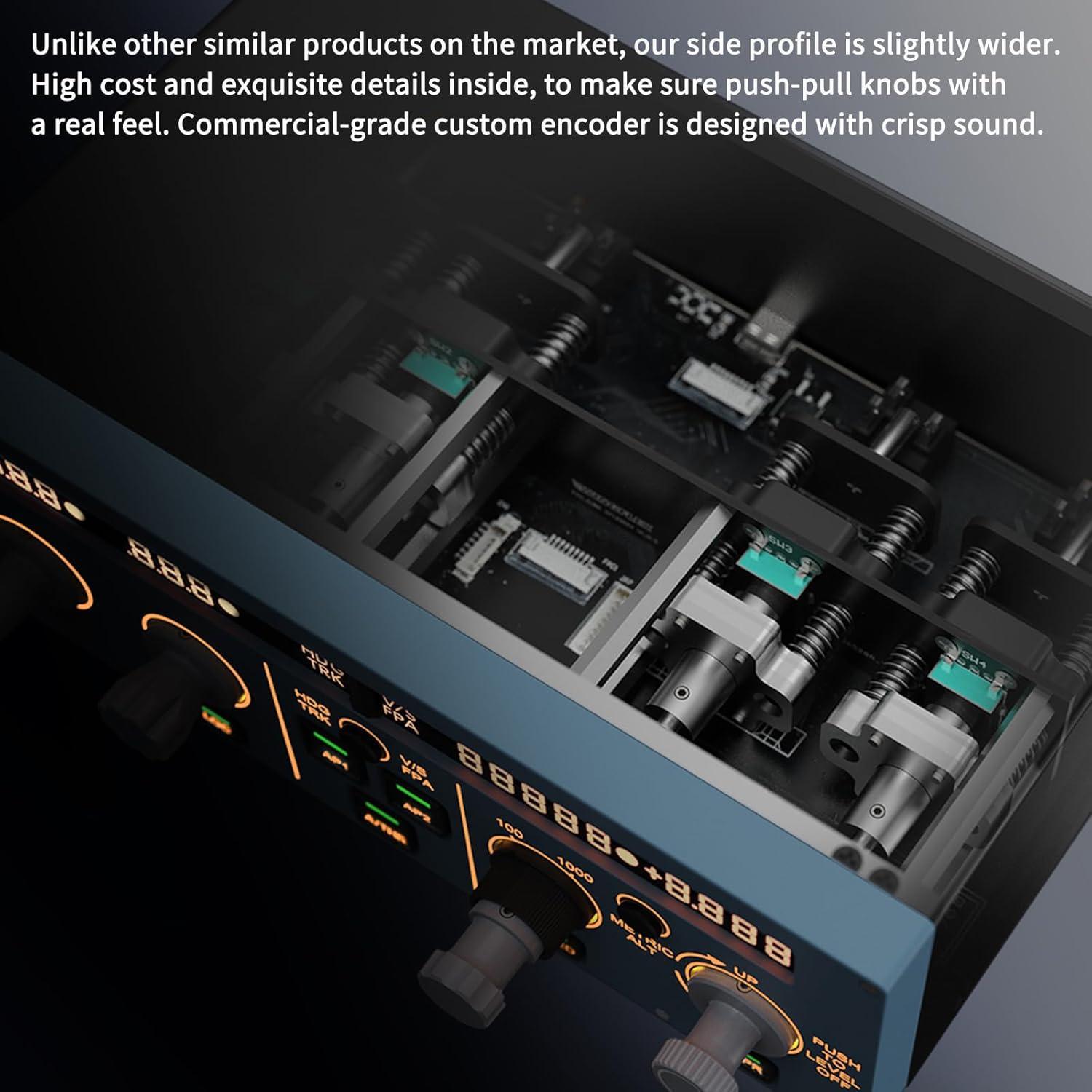 MiYee A320 FCU CUBE Controlador Simulador de Vuelo 1.19 kg