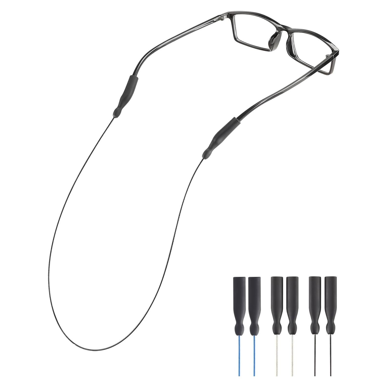 Correas para Gafas Omnful 3pcs Silicona Suave Multicolor