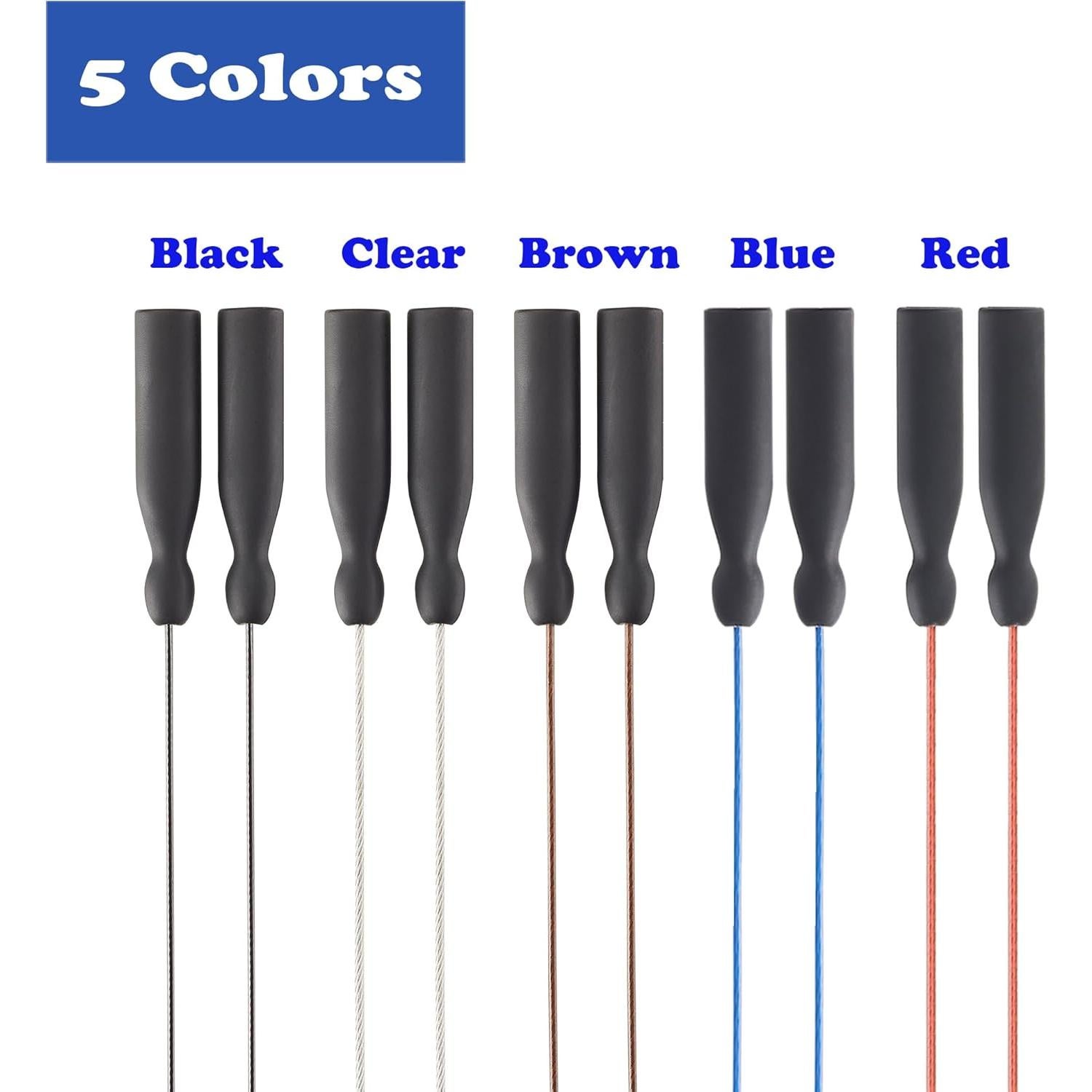 Correas para Gafas Omnful 3pcs Silicona Suave Multicolor