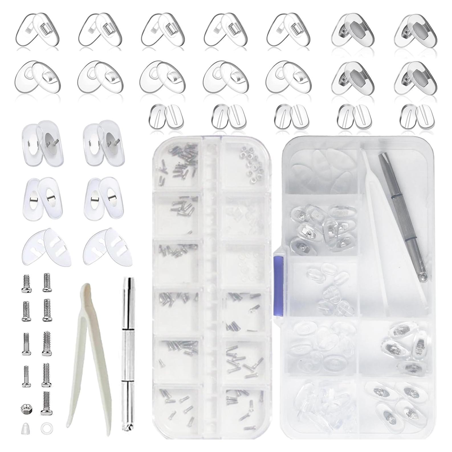 Kit de Reparación de Gafas Mingbuy 50 Pcs Almohadillas