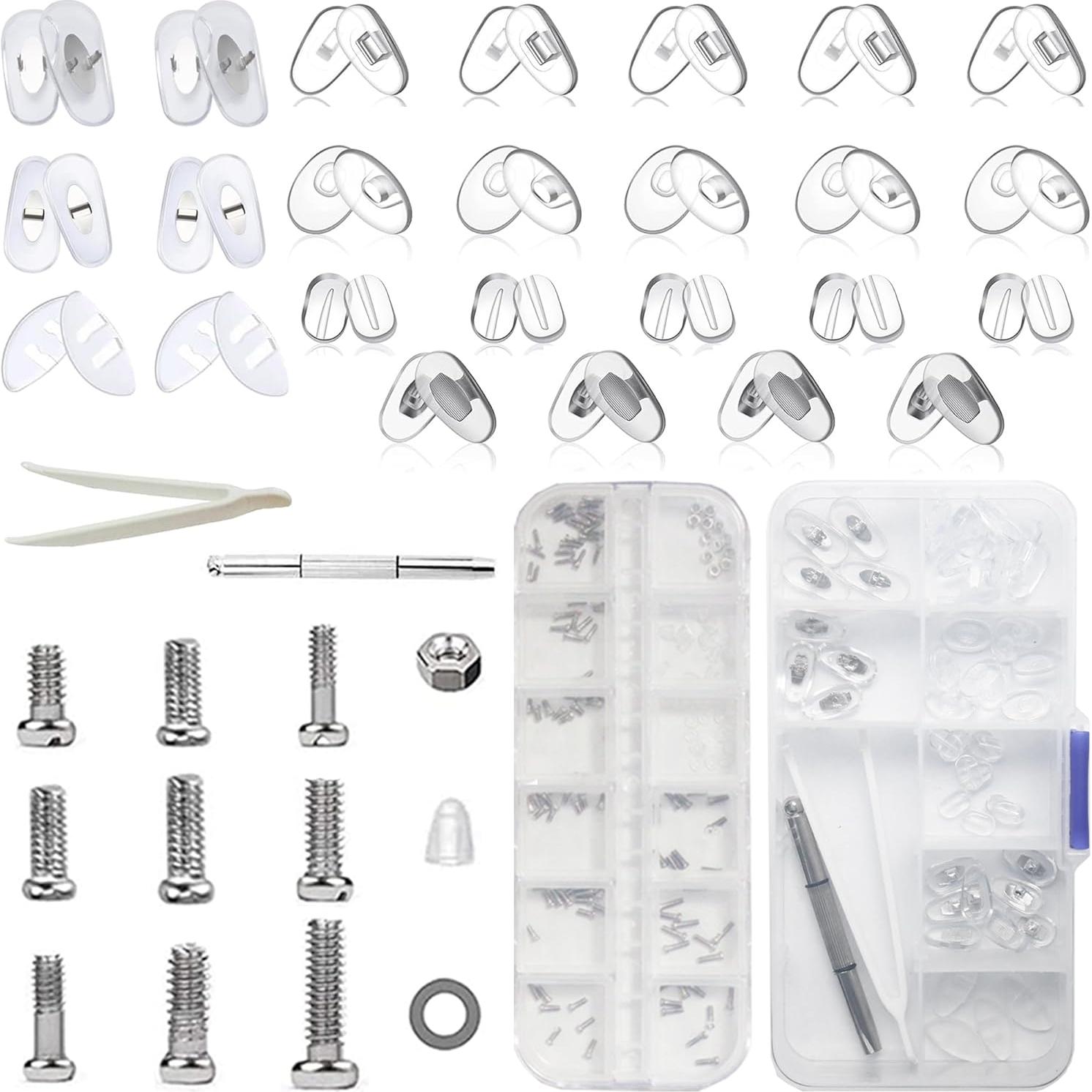 Kit de Reparación de Gafas Mingbuy 50 Pcs Almohadillas
