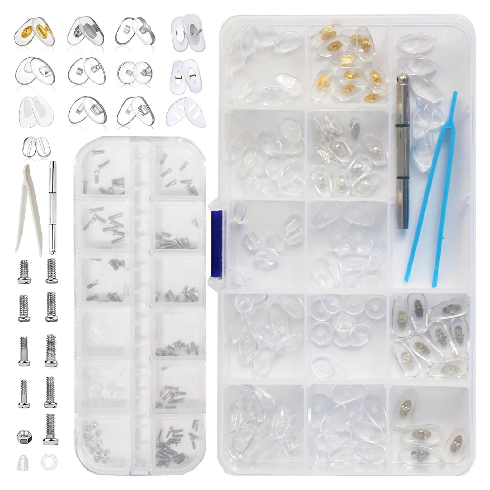 Kit de Reparación de Gafas Mingbuy con 100 Almohadillas