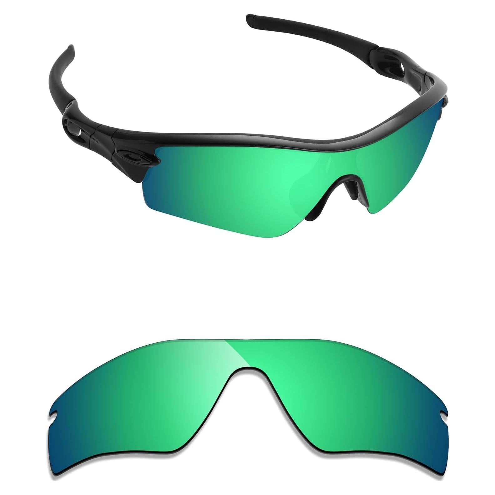Lentes de Reemplazo Polarizados Alphax Verde Esmeralda para Oakley Radar Path