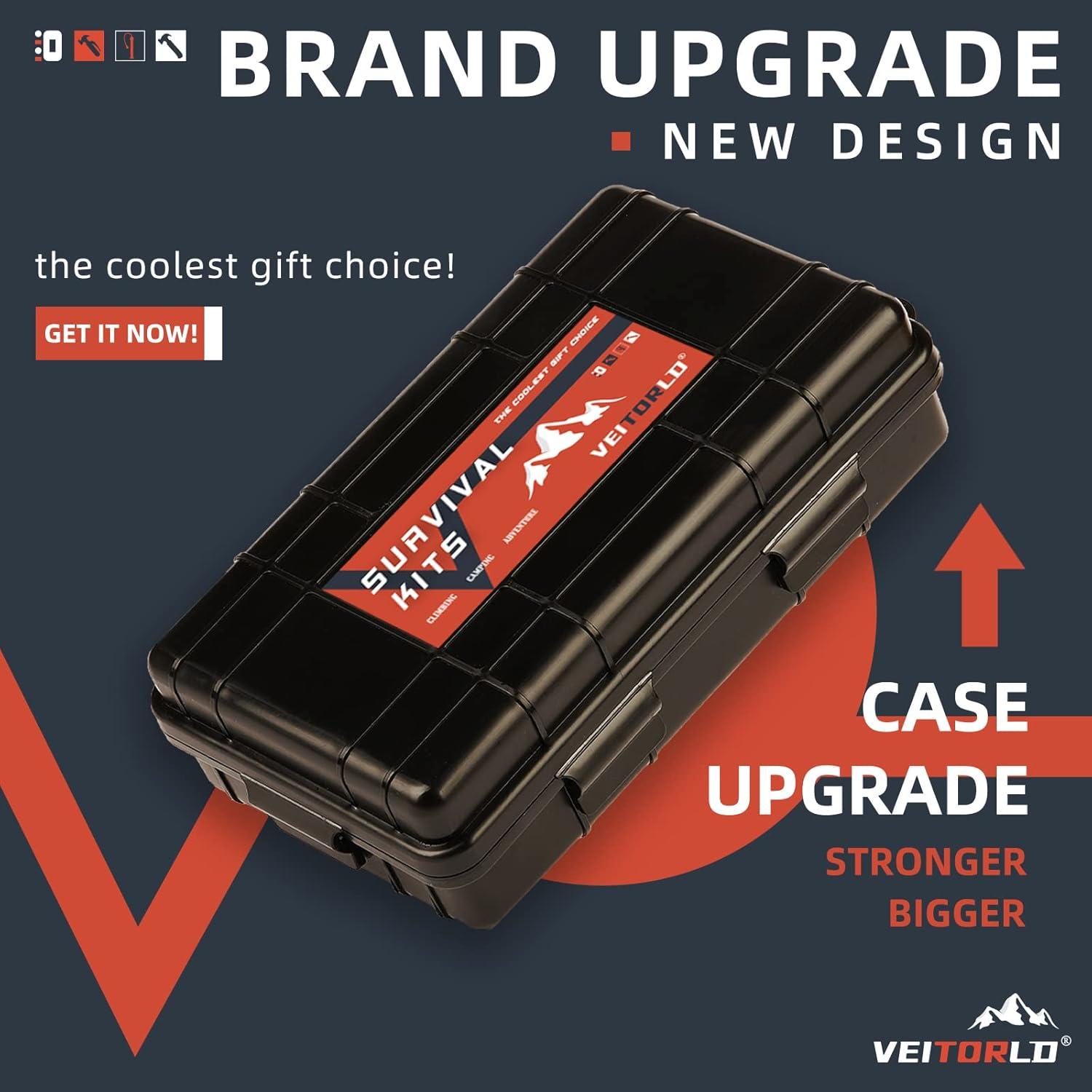 Kit de Supervivencia 12 en 1 Veitorld para Camping