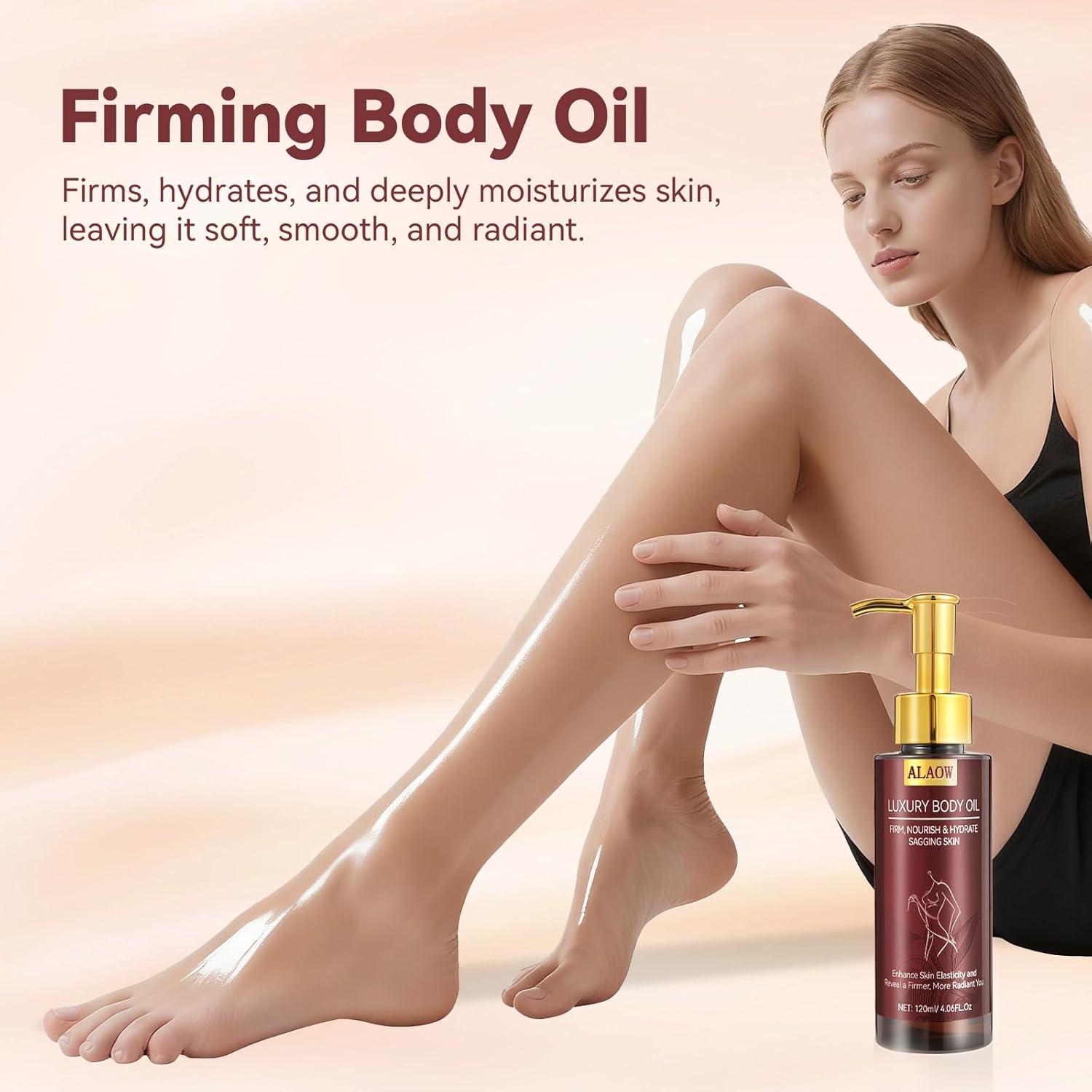 Aceite reafirmante corporal ALAOW 120 ml - Hidratante y tonificante