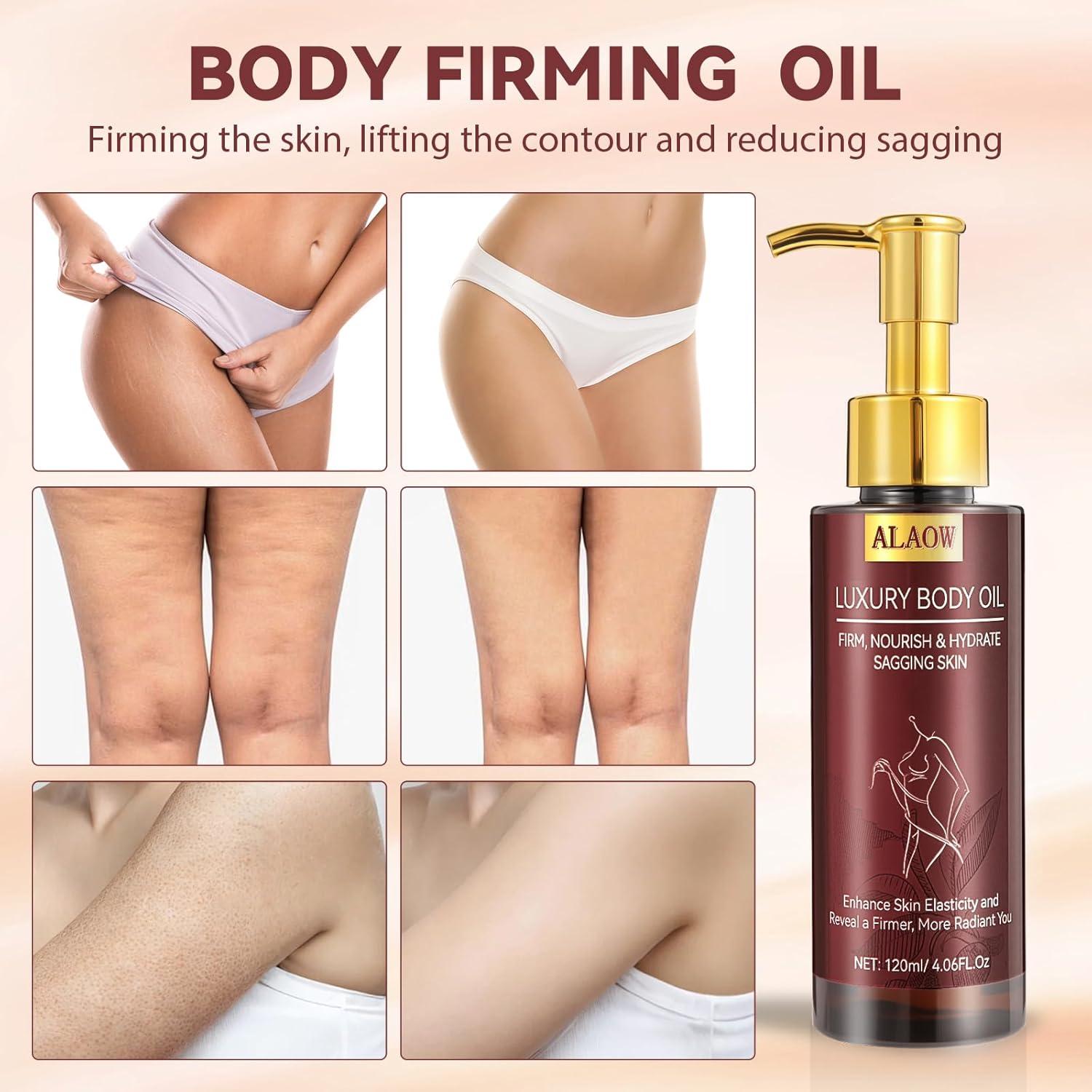 Aceite reafirmante corporal ALAOW 120 ml - Hidratante y tonificante