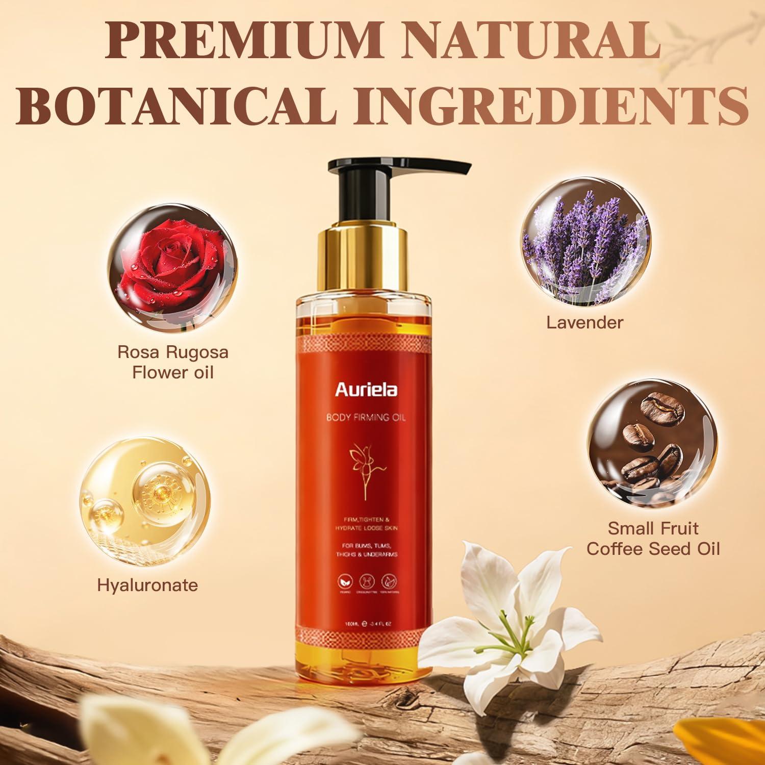 Aceite Corporal Reafirmante Auriela 100ml - Hidratante y Tonificante