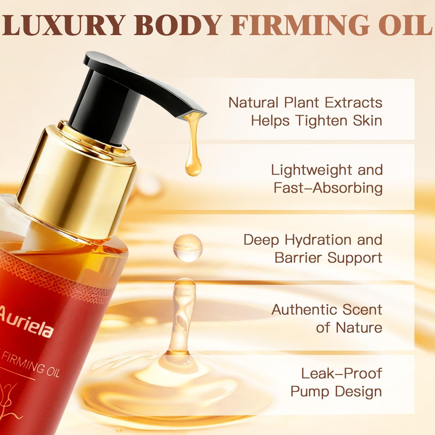 Aceite Corporal Reafirmante Auriela 100ml - Hidratante y Tonificante