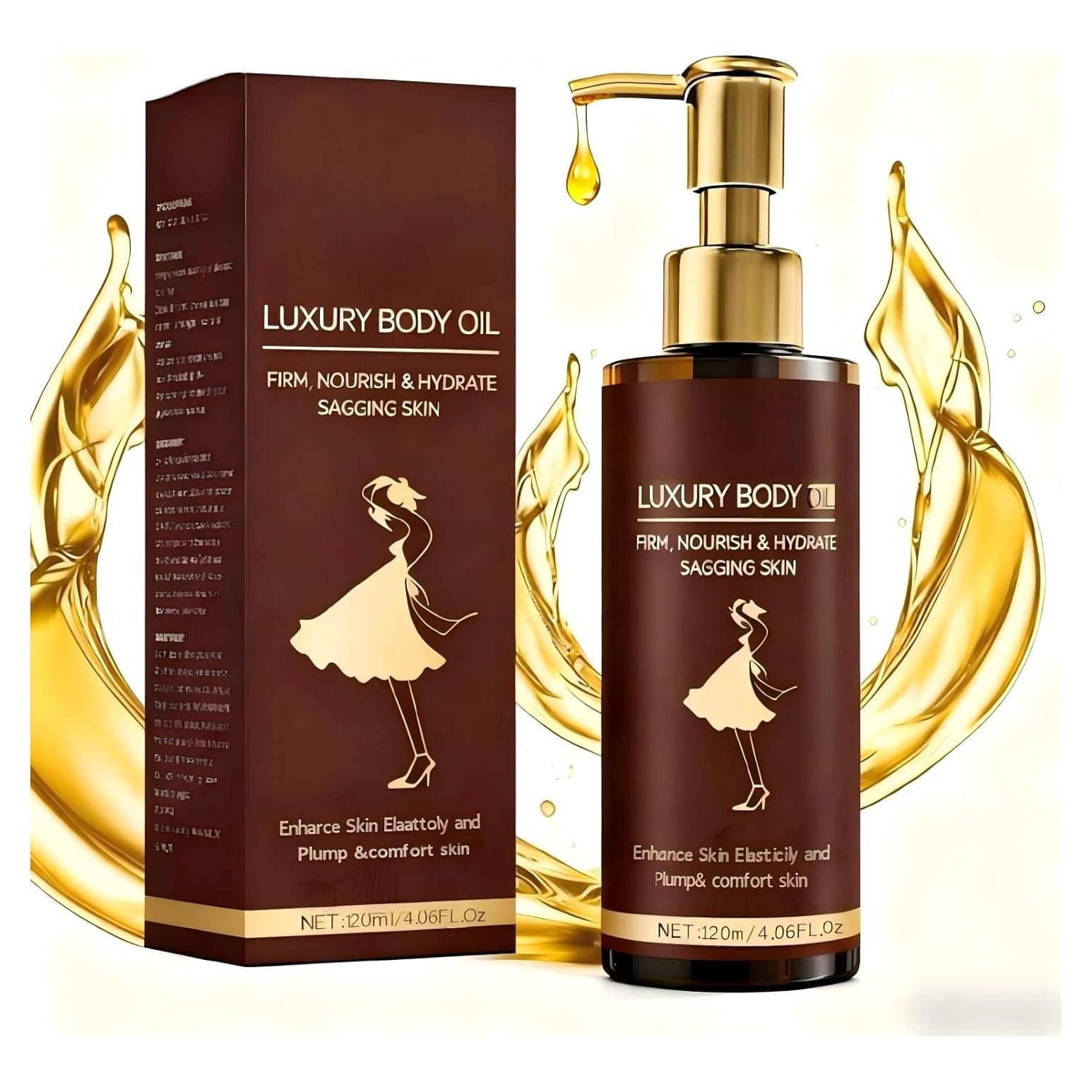 Aceite Corporal Reafirmante Natural 120 ml - Hidratante Lujo