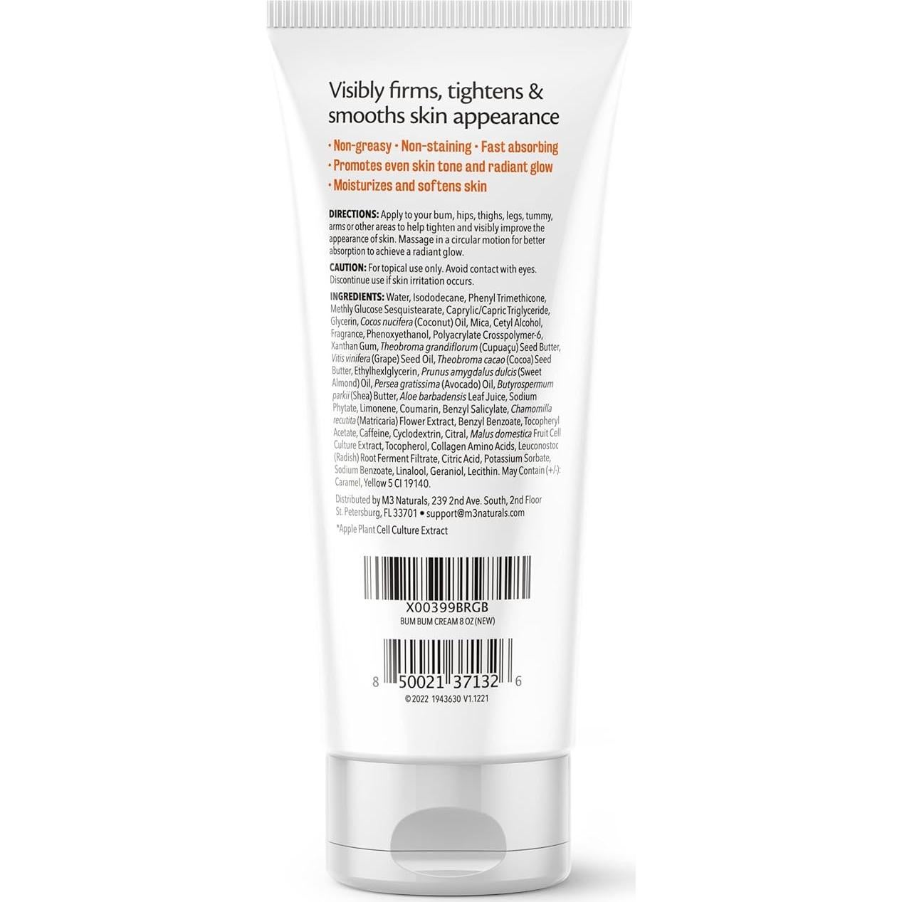 Crema Reafirmante y Aceite de Masaje Anticelulitis M3