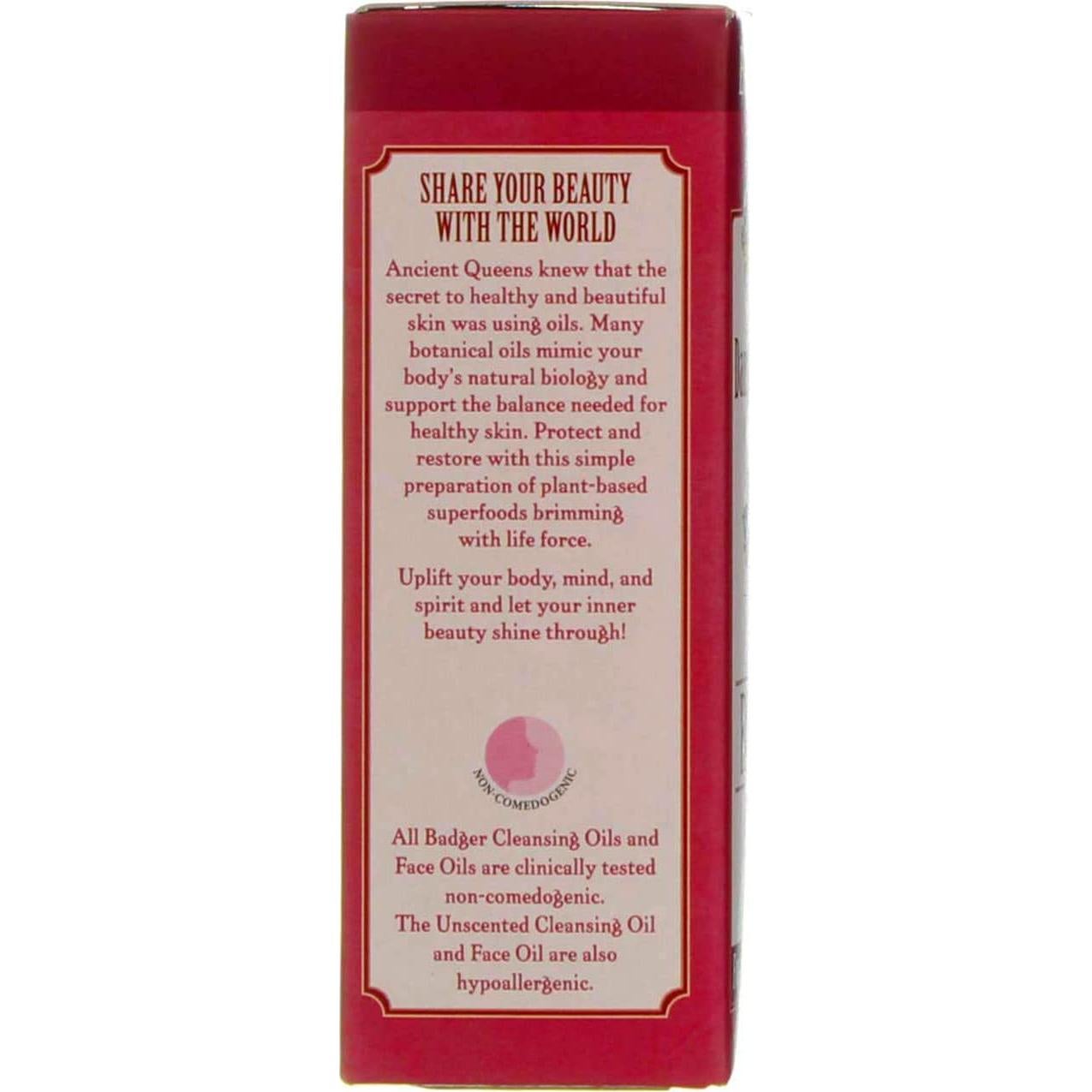 Aceite Facial Badger Rosa de Damasco 2x29.5ml Piel Seca