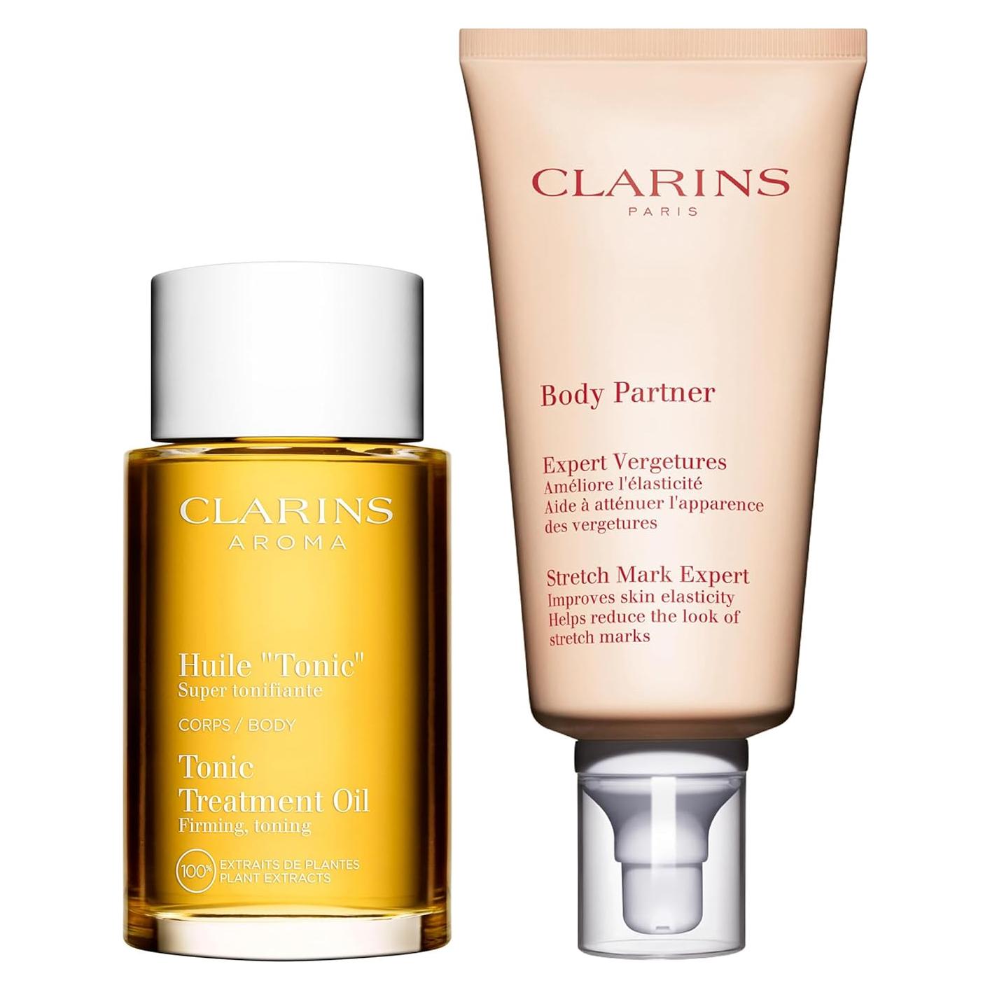Aceite y Crema Corporal Clarins para Estrías 200ml