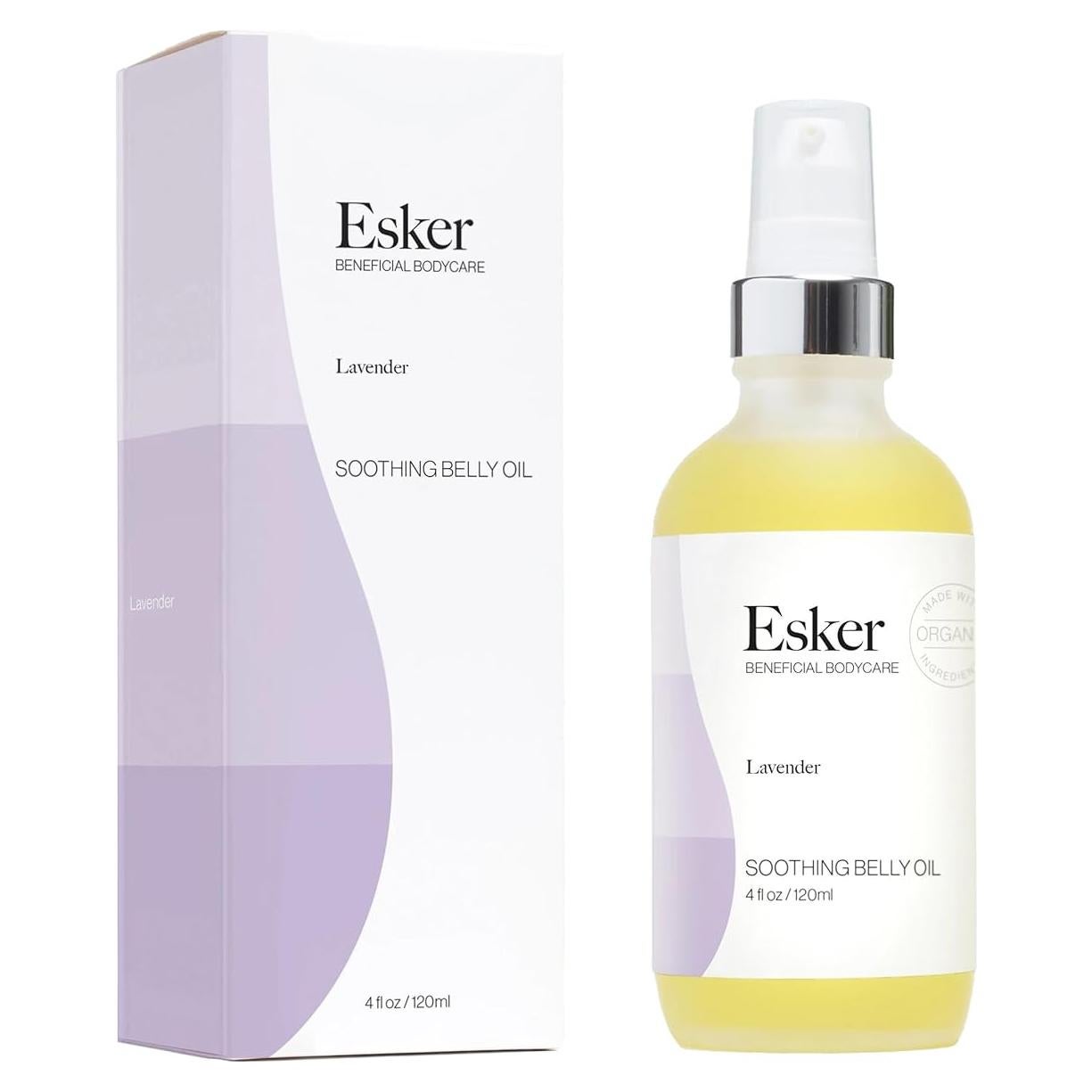 Aceite Abdominal Calmante Esker 113.4ml - Hidratante Embarazo