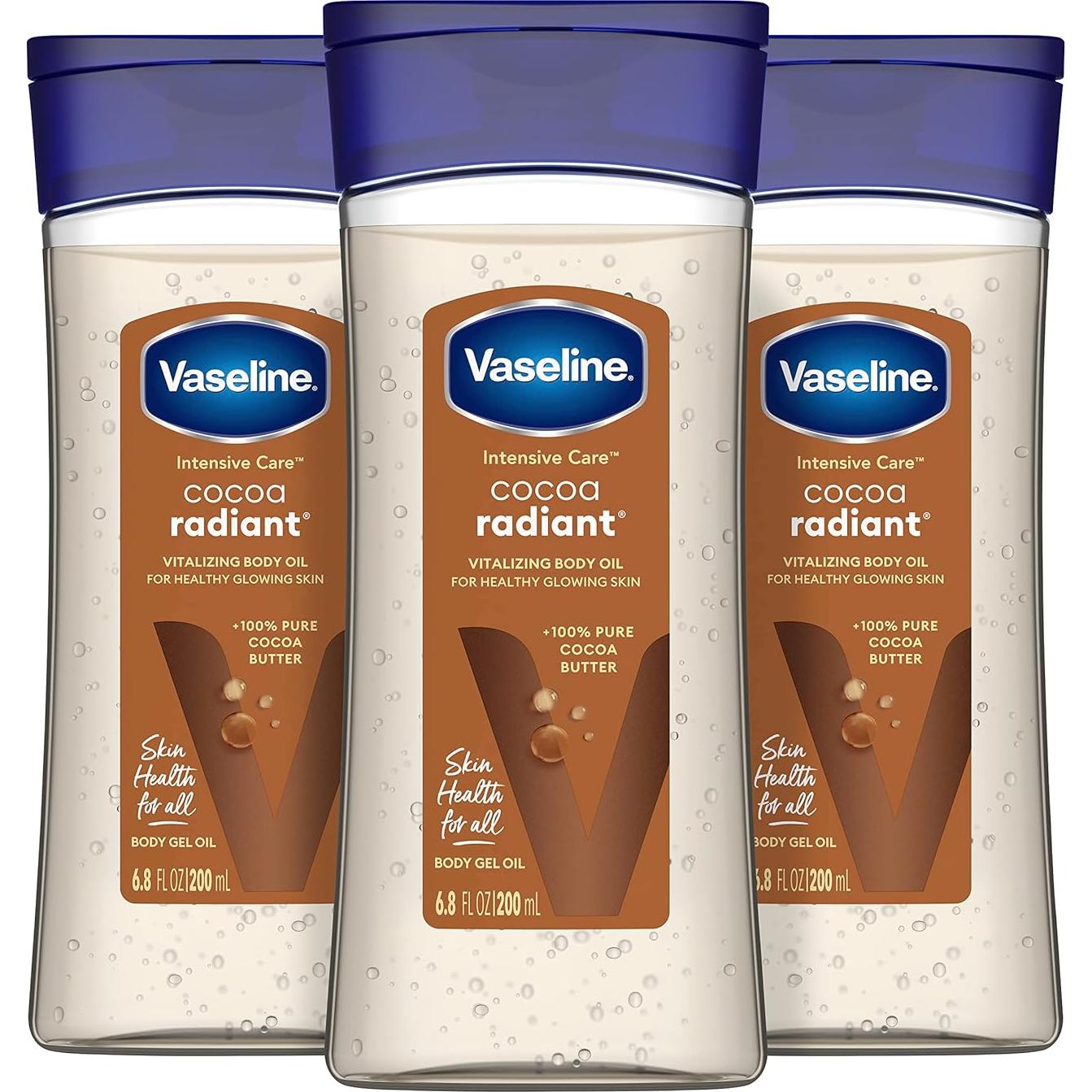 Paquete Aceites Corporales Vaseline Cuidado Intensivo 296g