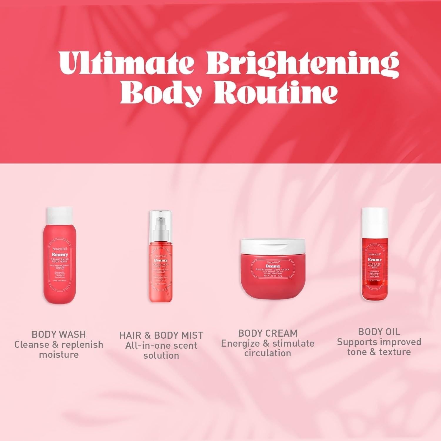 Aceite Corporal Iluminador Nature Well Beamy 100 ml