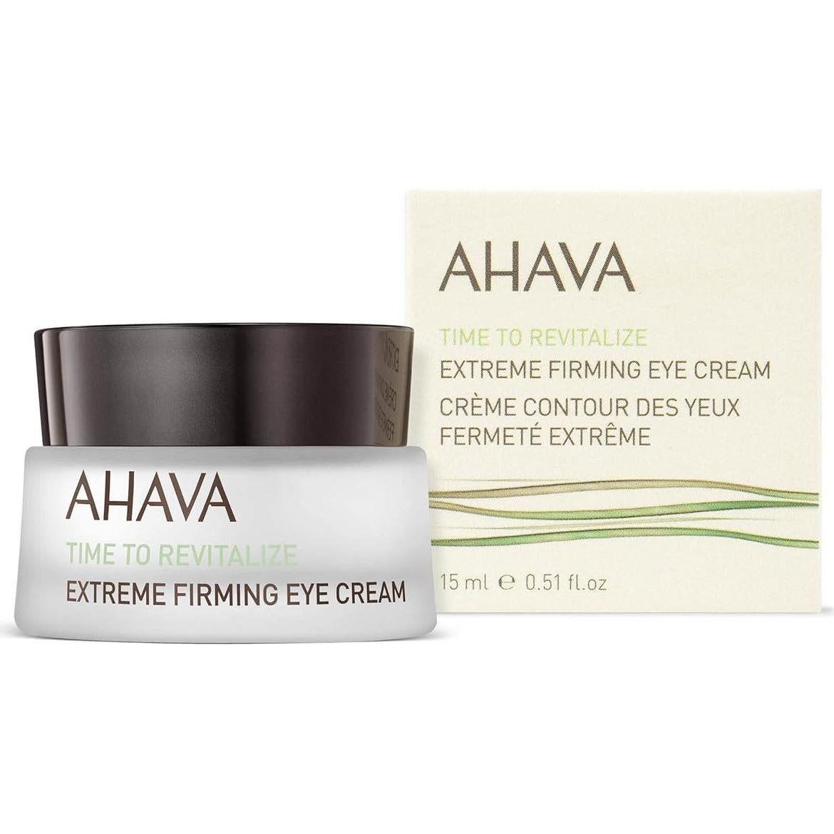 Crema de Ojos Reafirmante AHAVA 14.79 ml - Hidrata y Reduce Arrugas