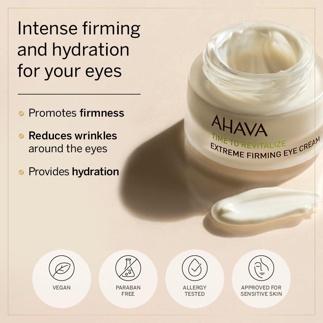 Crema de Ojos Reafirmante AHAVA 14.79 ml - Hidrata y Reduce Arrugas