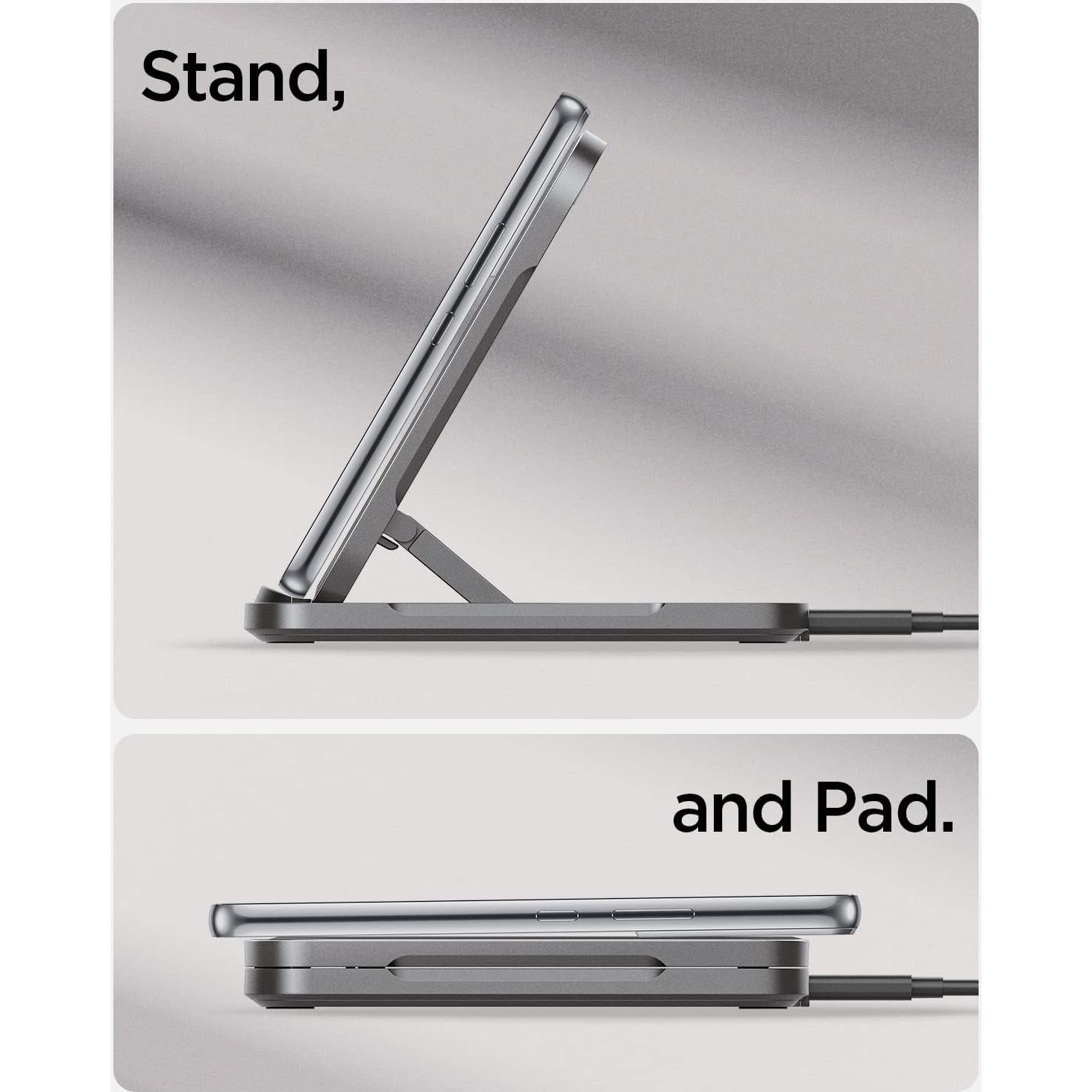 Soporte y Base de Carga Inalámbrica Spigen para Samsung