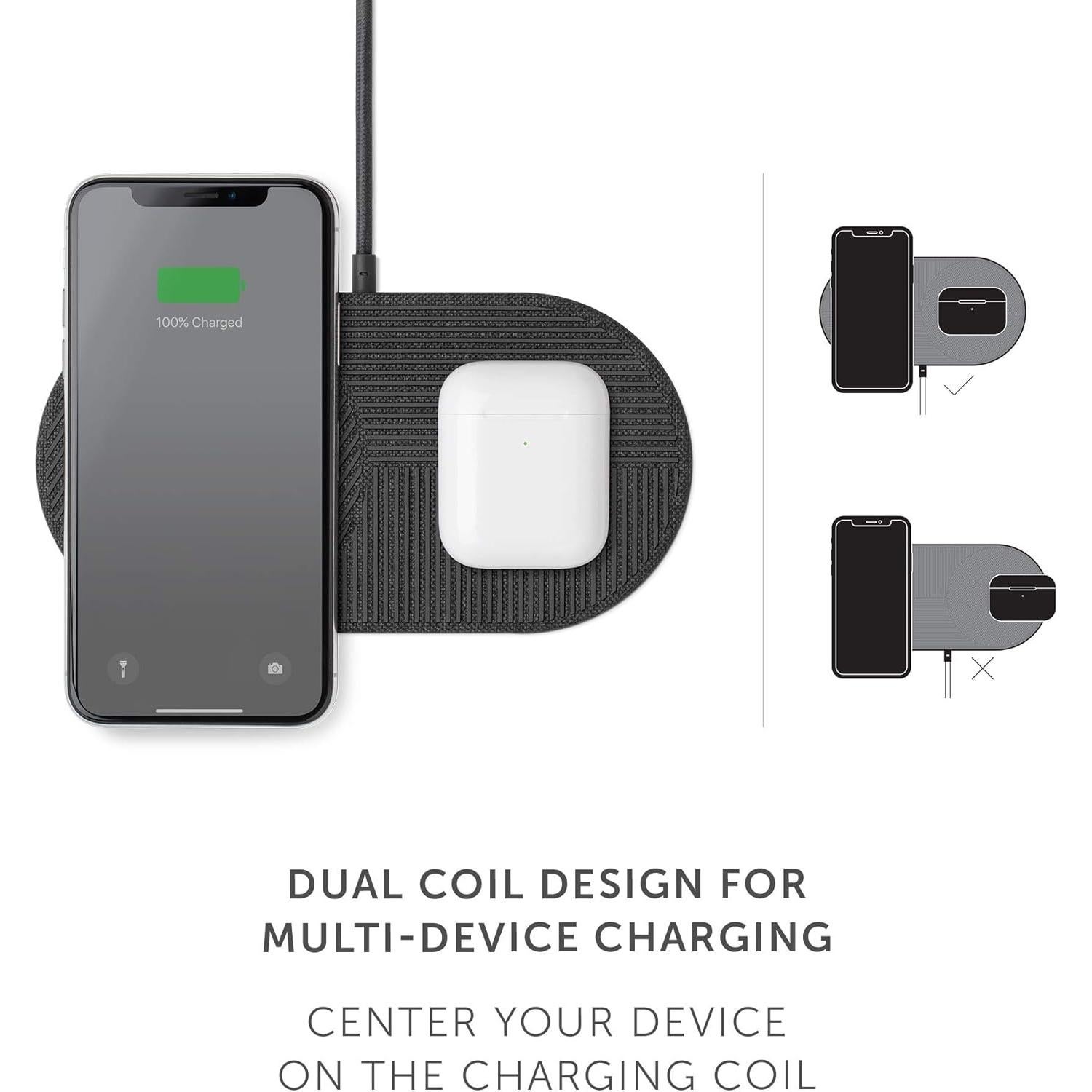 Cargador Inalámbrico Rápido Native Union DROP XL 10W