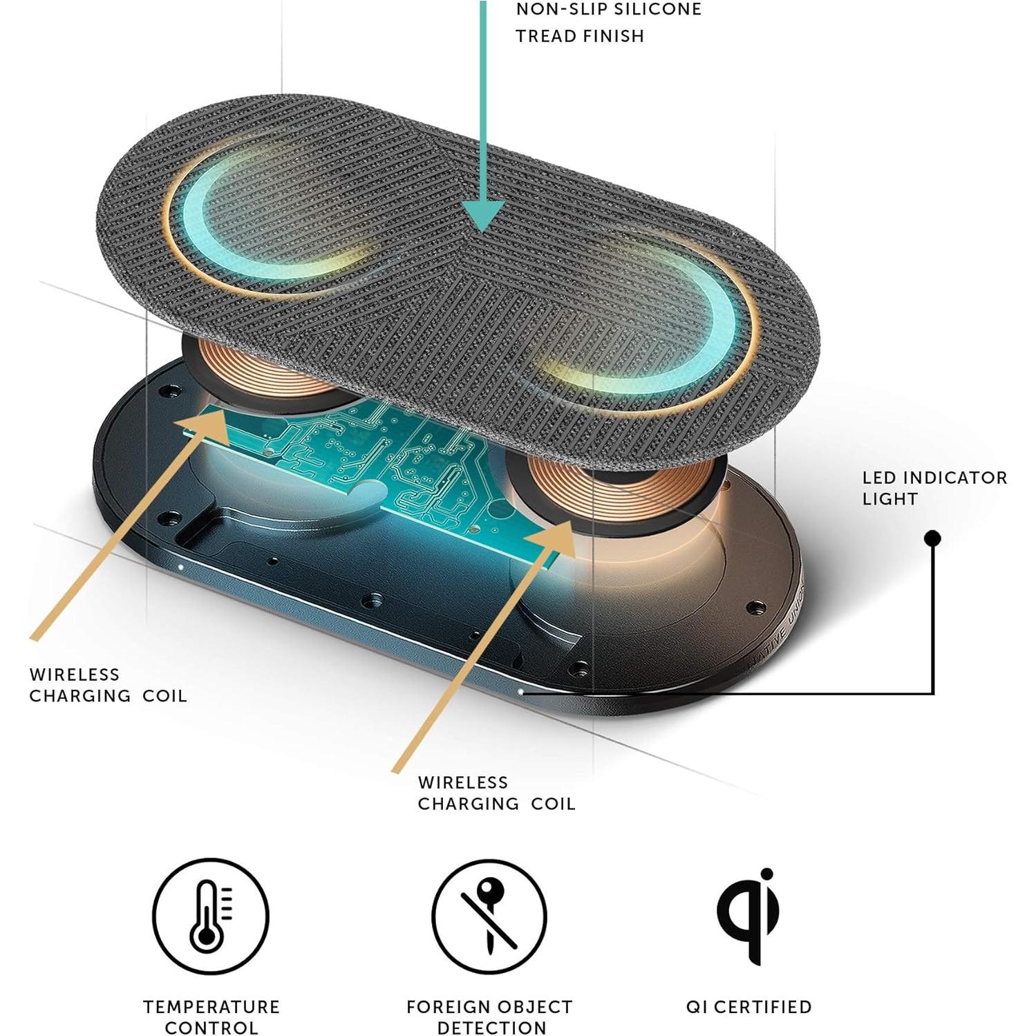 Cargador Inalámbrico Rápido Native Union DROP XL 10W