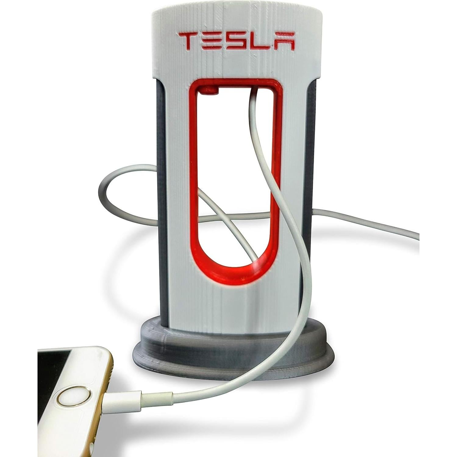 Estación de Carga Réplica Tesla Supercargador Escritorio