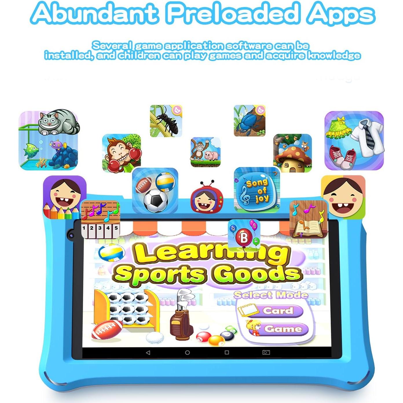 Tableta para Niños Aheadthink 7" 4GB RAM 32GB ROM WiFi